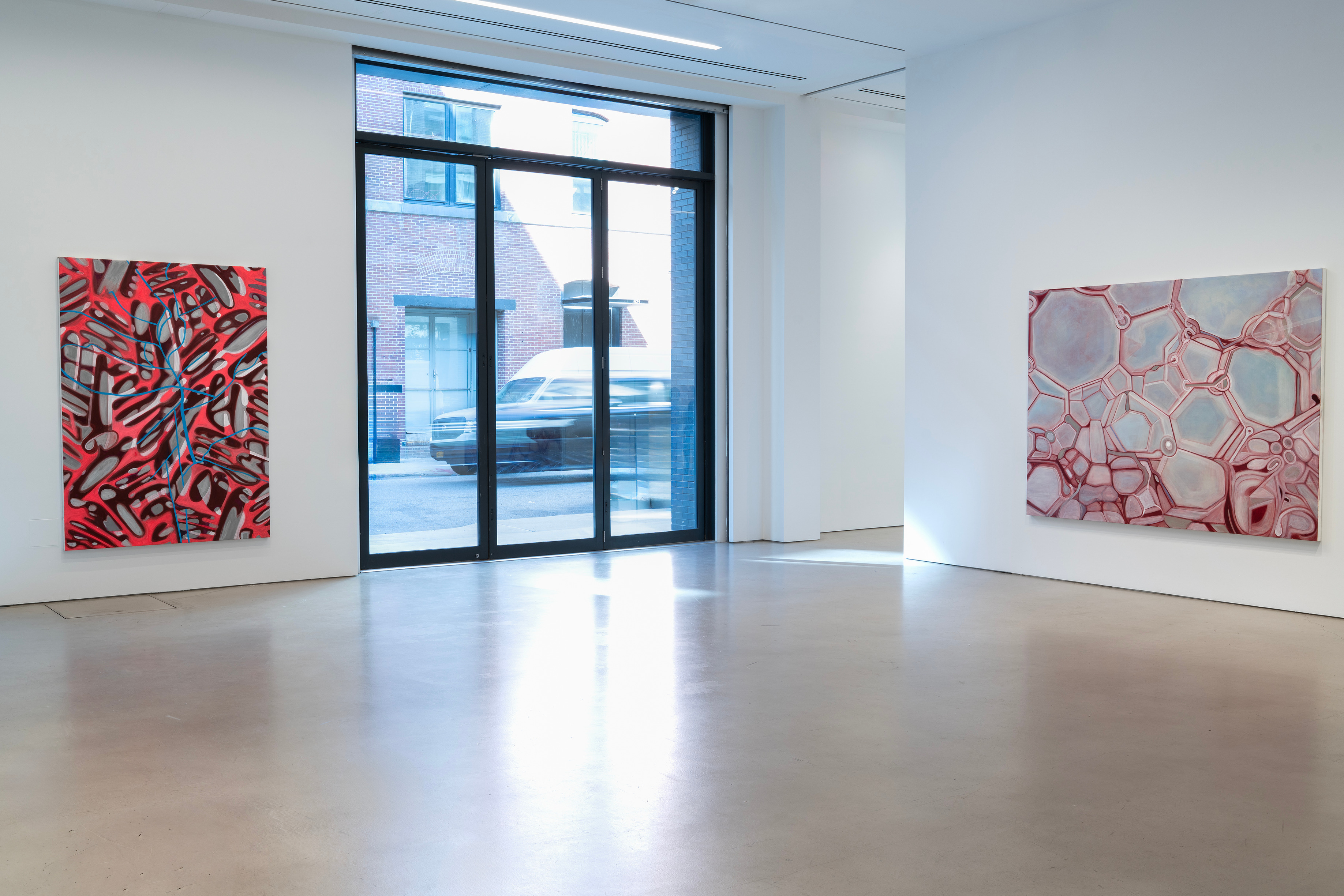 Ross Bleckner, Octopus at Petzel, photo 3