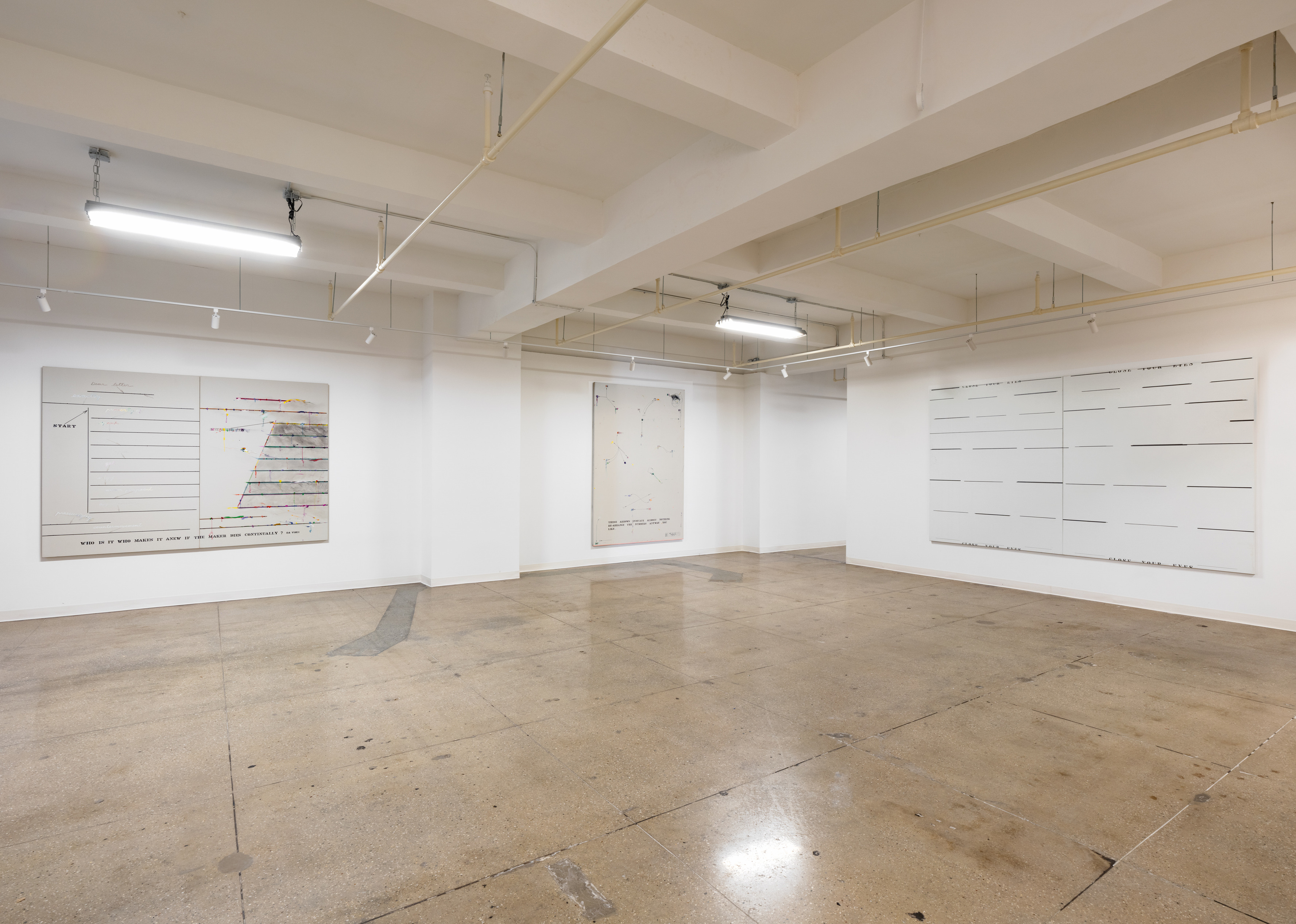 Arakawa, Do You Like This Painting? at Castelli Gallery, photo 5