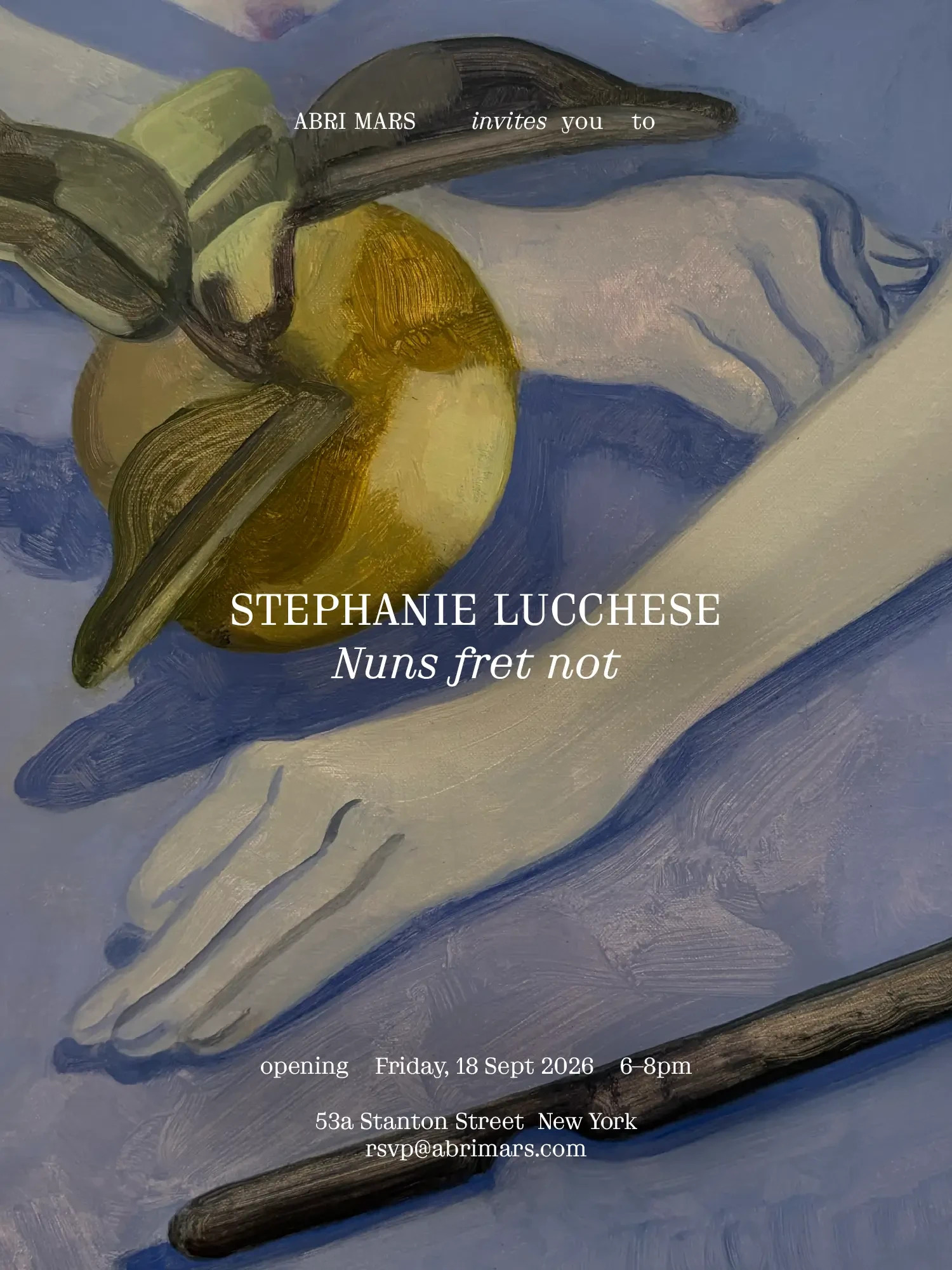 Stephanie Lucchese, Nuns Fret Not at Abri Mars, photo 2