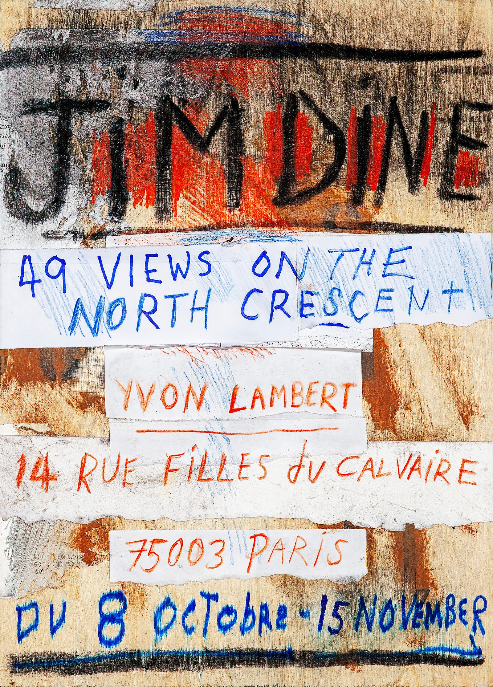 Jim Dine, 49 Views on the North Crescent at Yvon Lambert