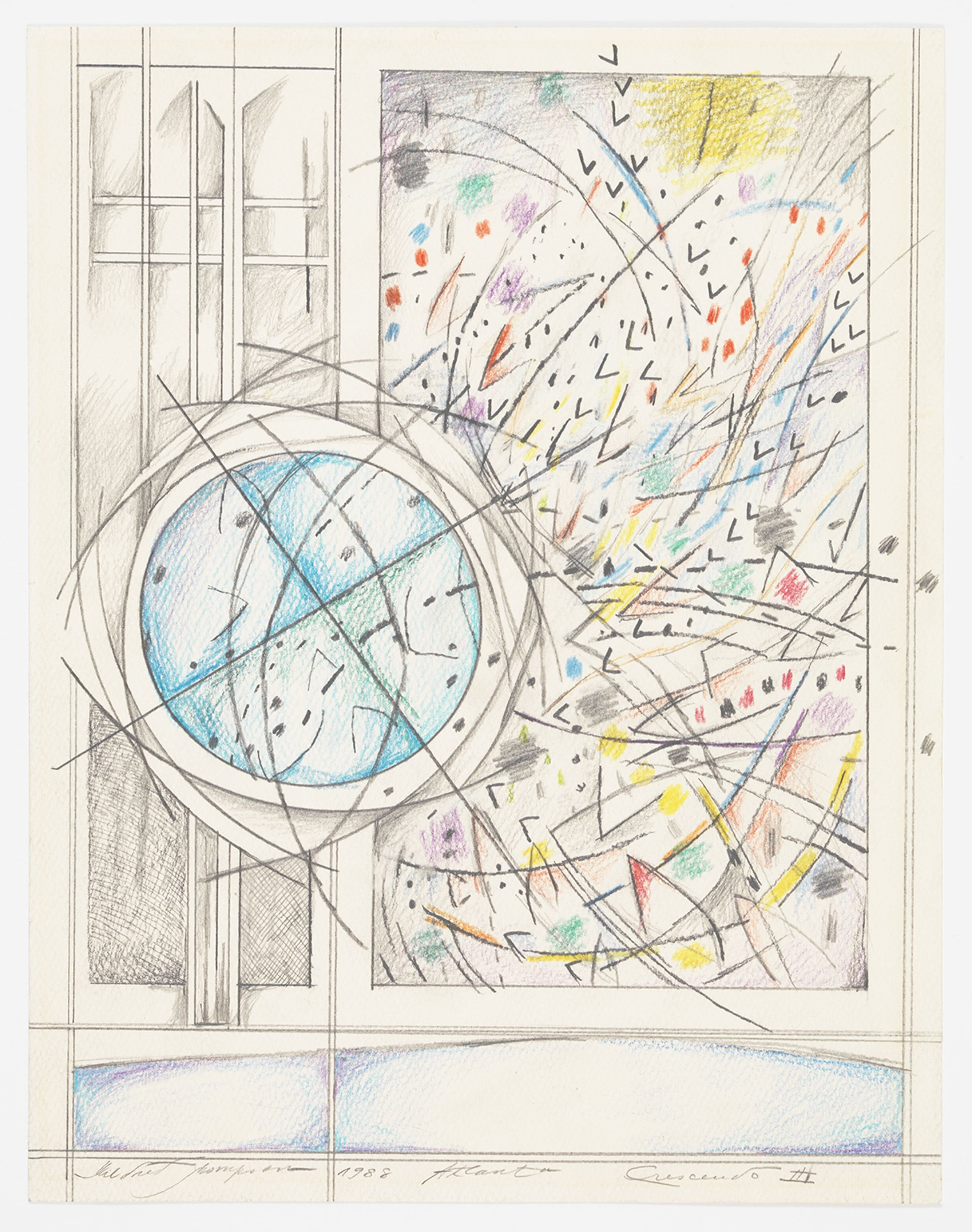 Mildred Thompson, Cosmos Calling at Lelong & Co, photo 4
