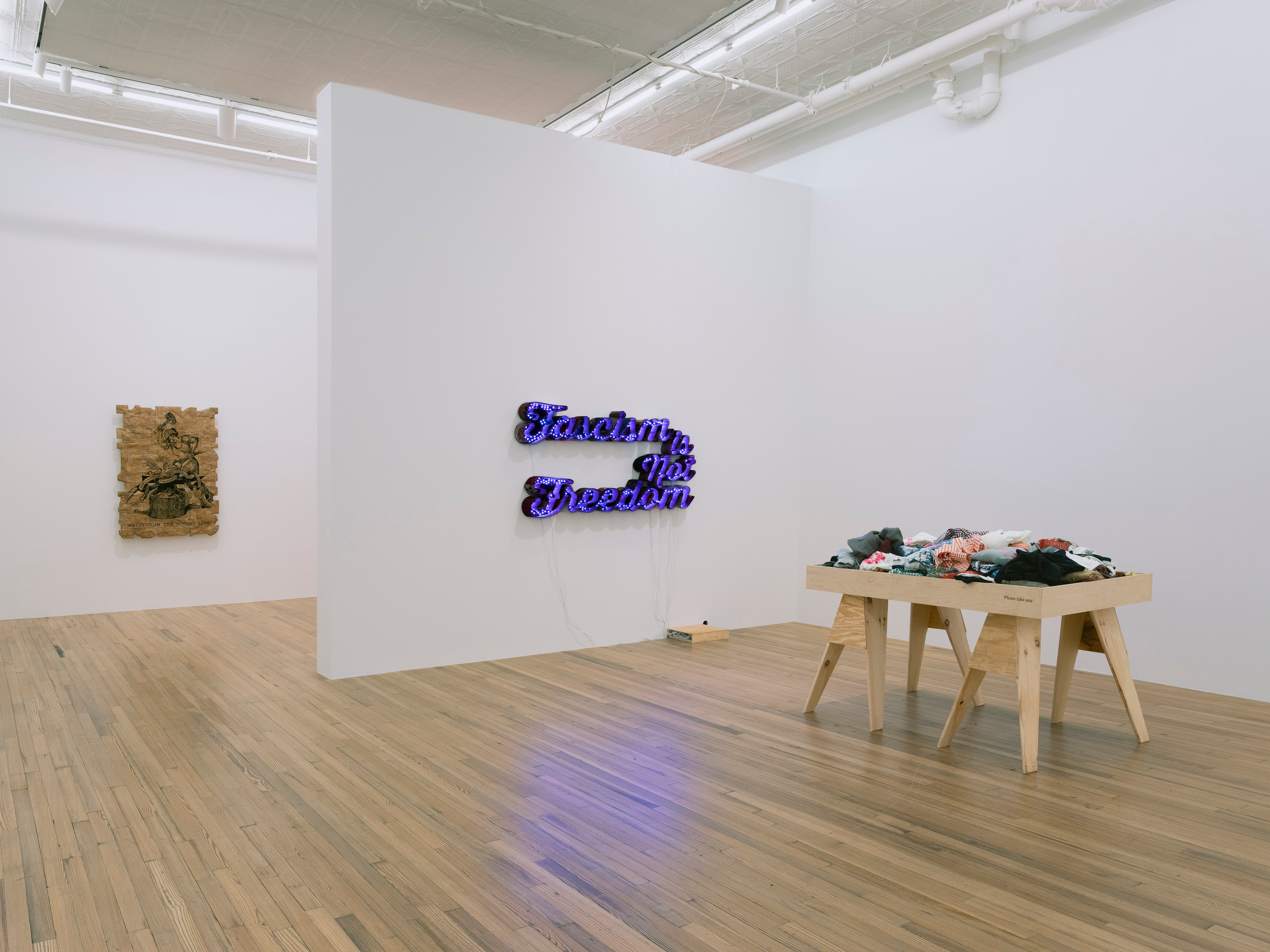 Andrea Bowers, Andrea Bowers at Andrew Kreps, photo 9