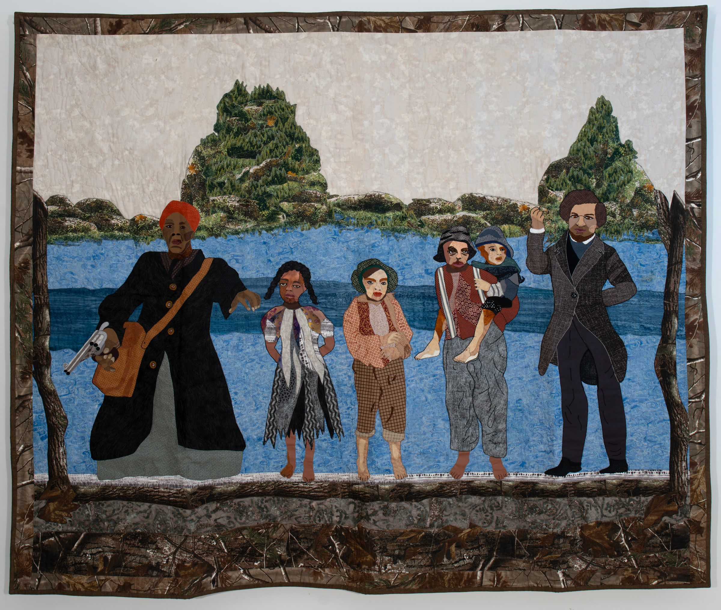 We're Still Here: Quilted Works Curated by Carolyn Mazloomi, We're Still Here: Quilted Works Curated by Carolyn Mazloomi at Claire Oliver Gallery, photo 3