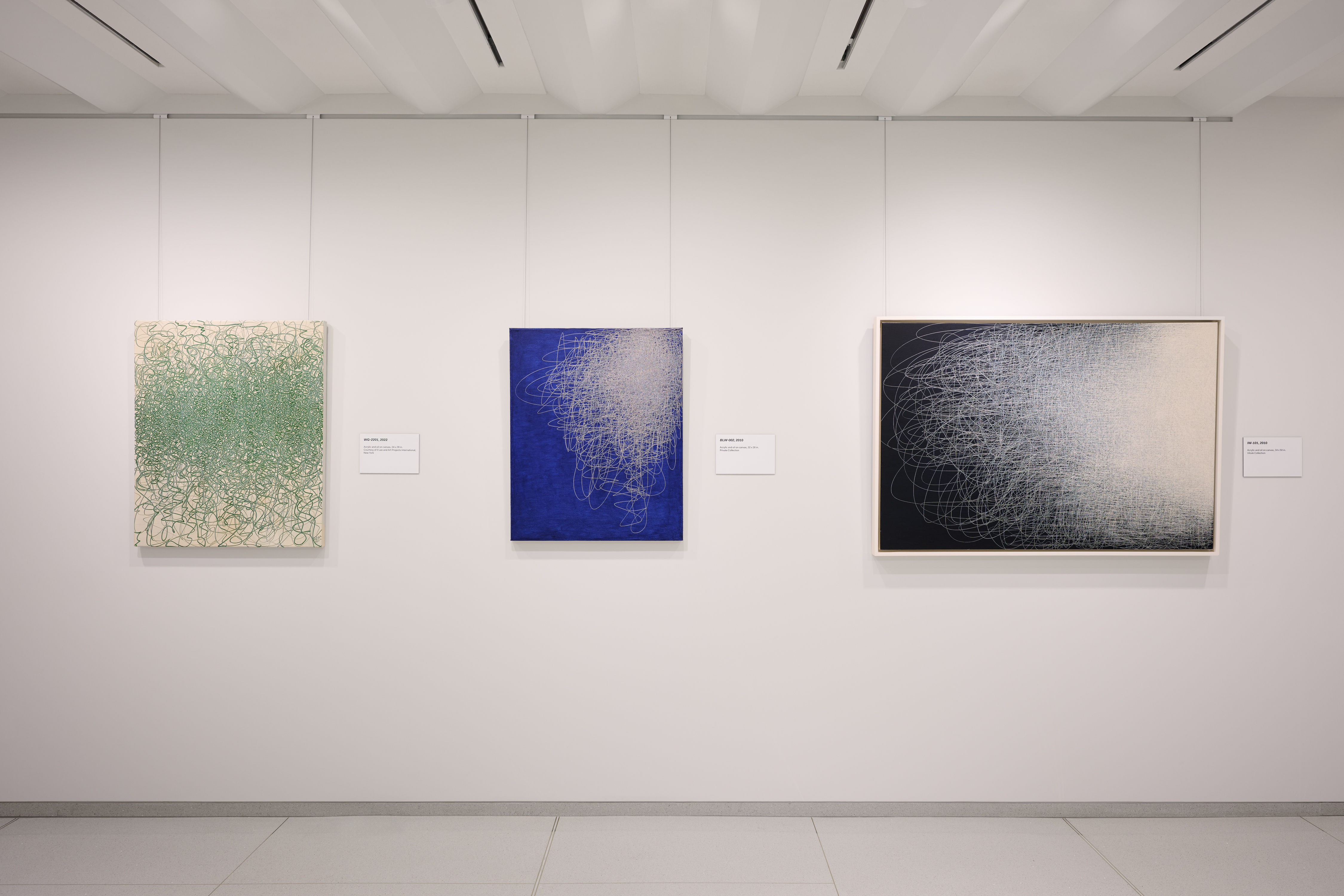 Il Lee, Energy and Flow: Abstraction of Movements at Vilcek Foundation, photo 2