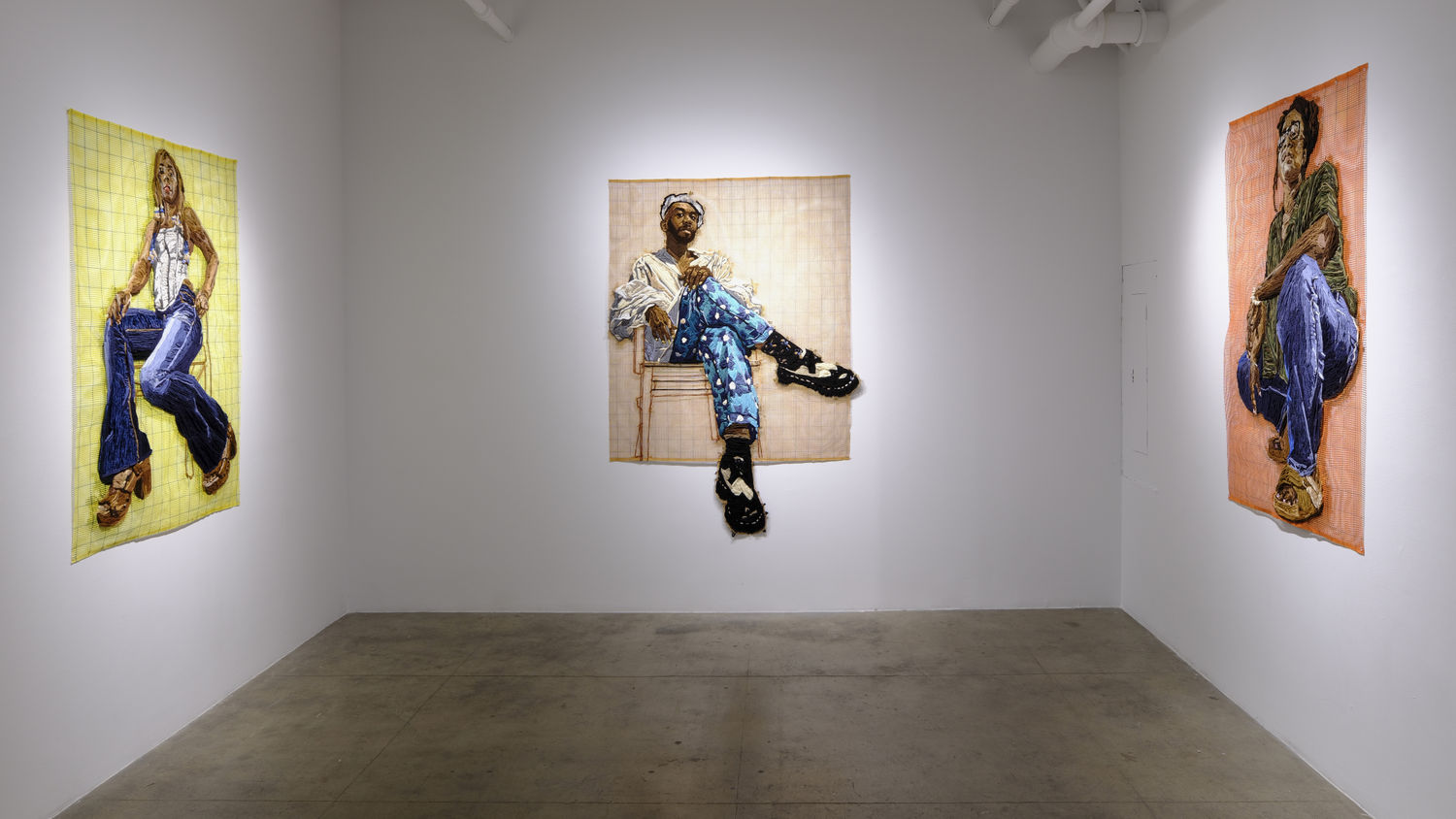 Kandy G. Lopez, Textile Truths: Faces of Resilience at ACA Galleries, photo 3