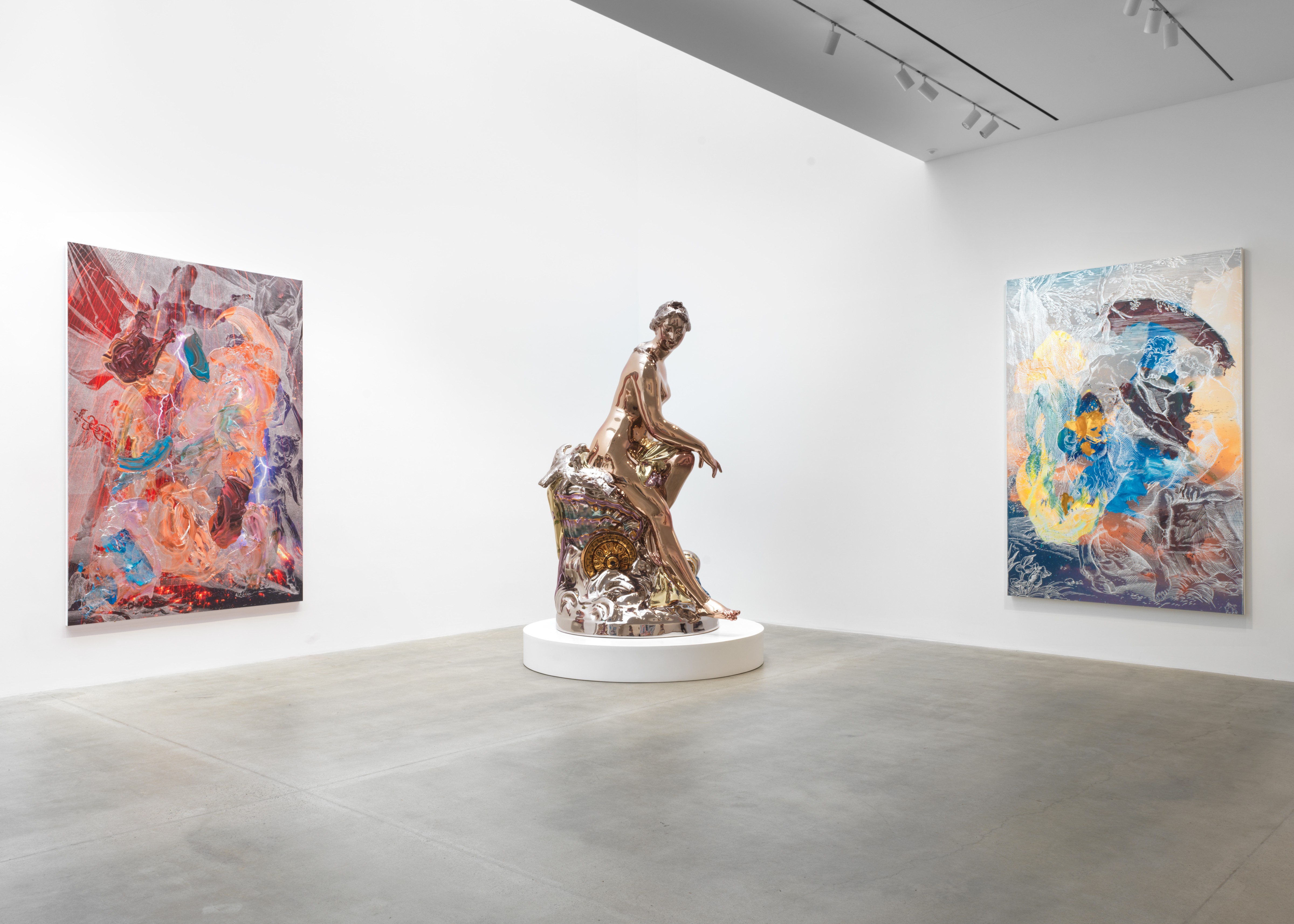 Jeff Koons, Porcelain Series at Gagosian, photo 2