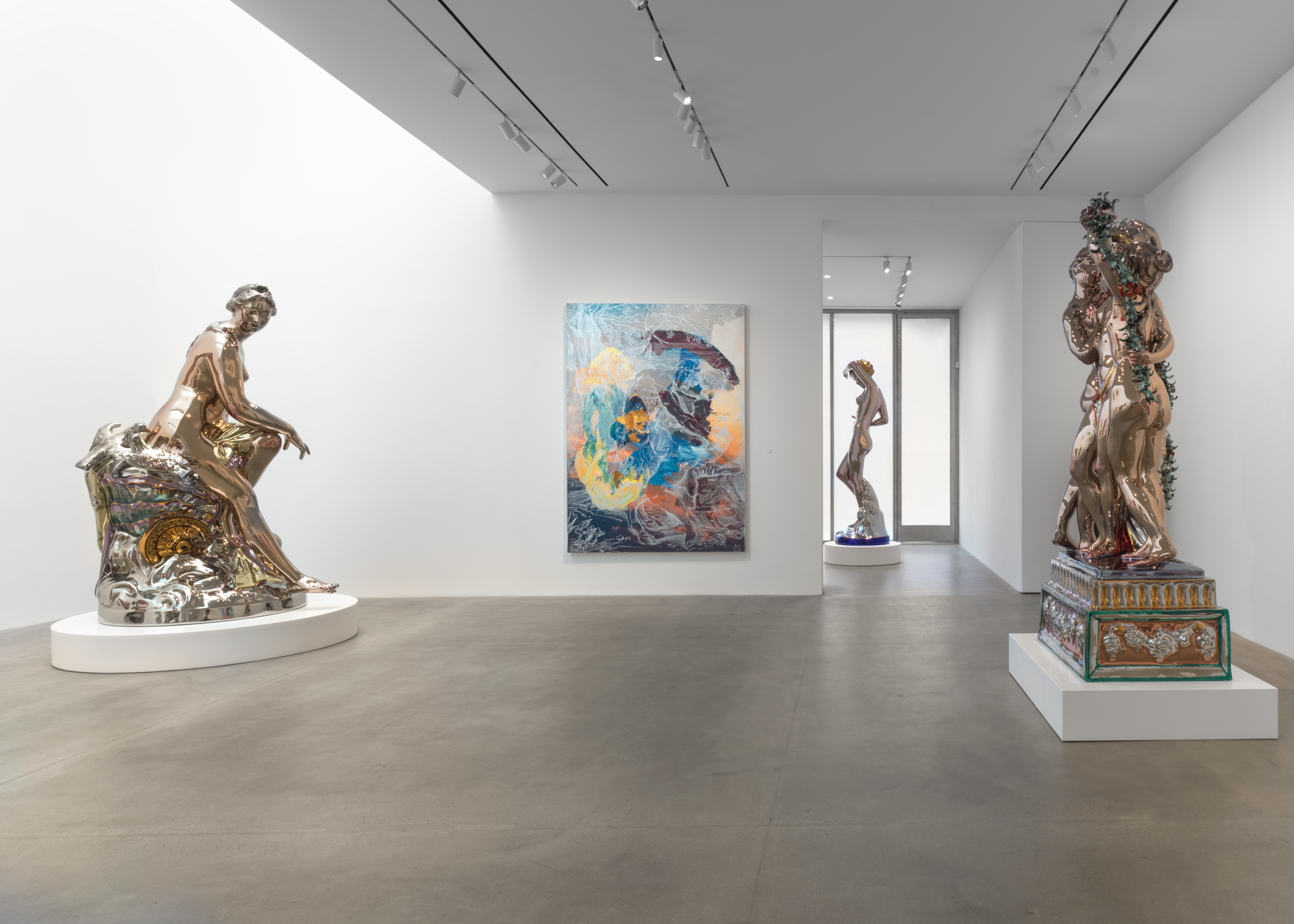 Jeff Koons, Porcelain Series at Gagosian, photo 3