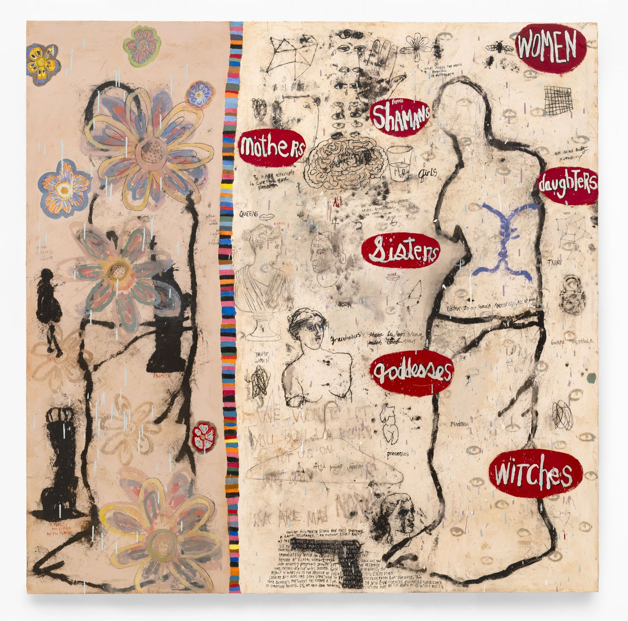 Squeak Carnwath, Goddess of All at Jane Lombard Gallery, photo 3
