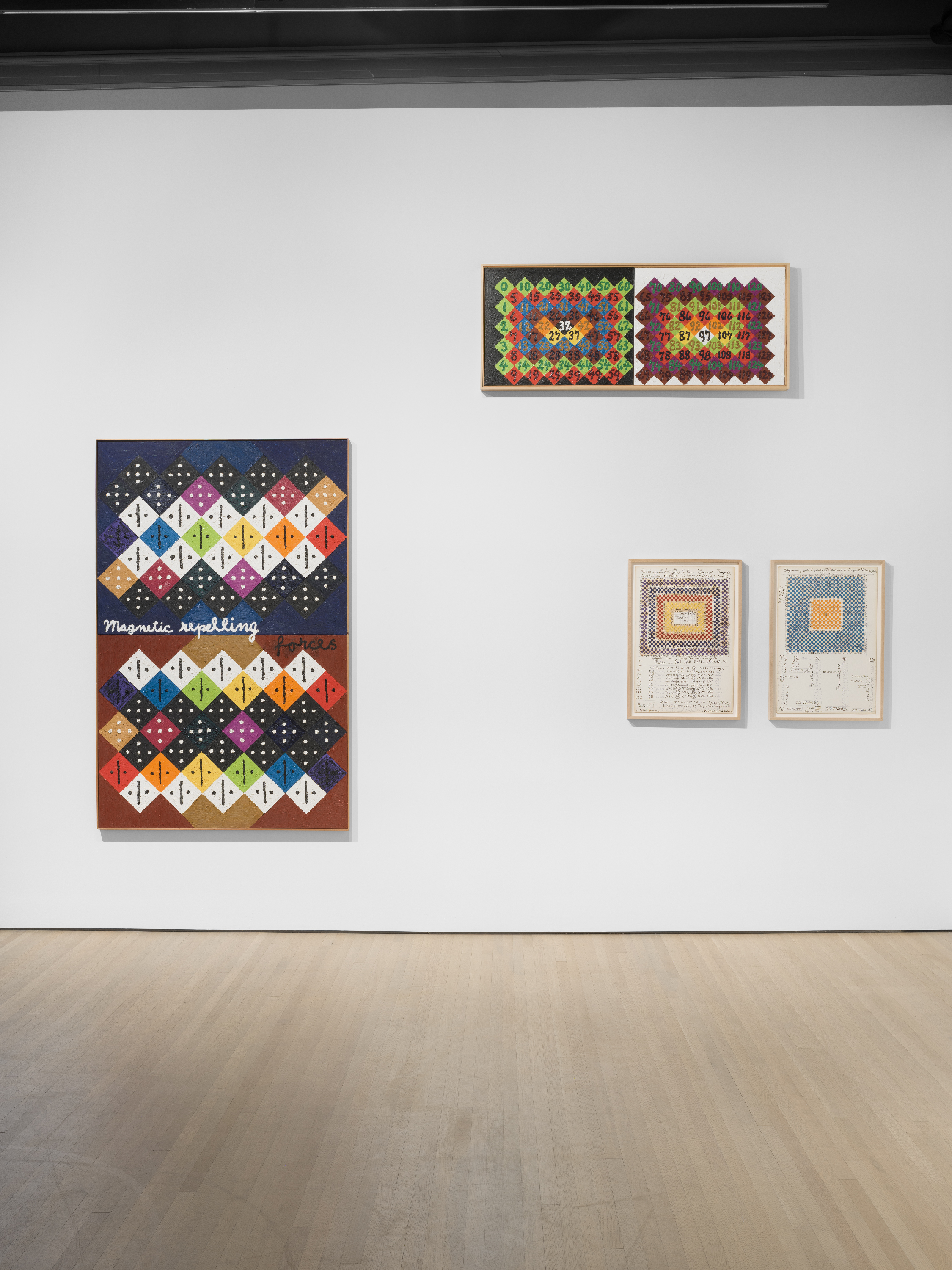 Alfred Jensen, Diagrammatic Mysteries at 125 Newbury, photo 2