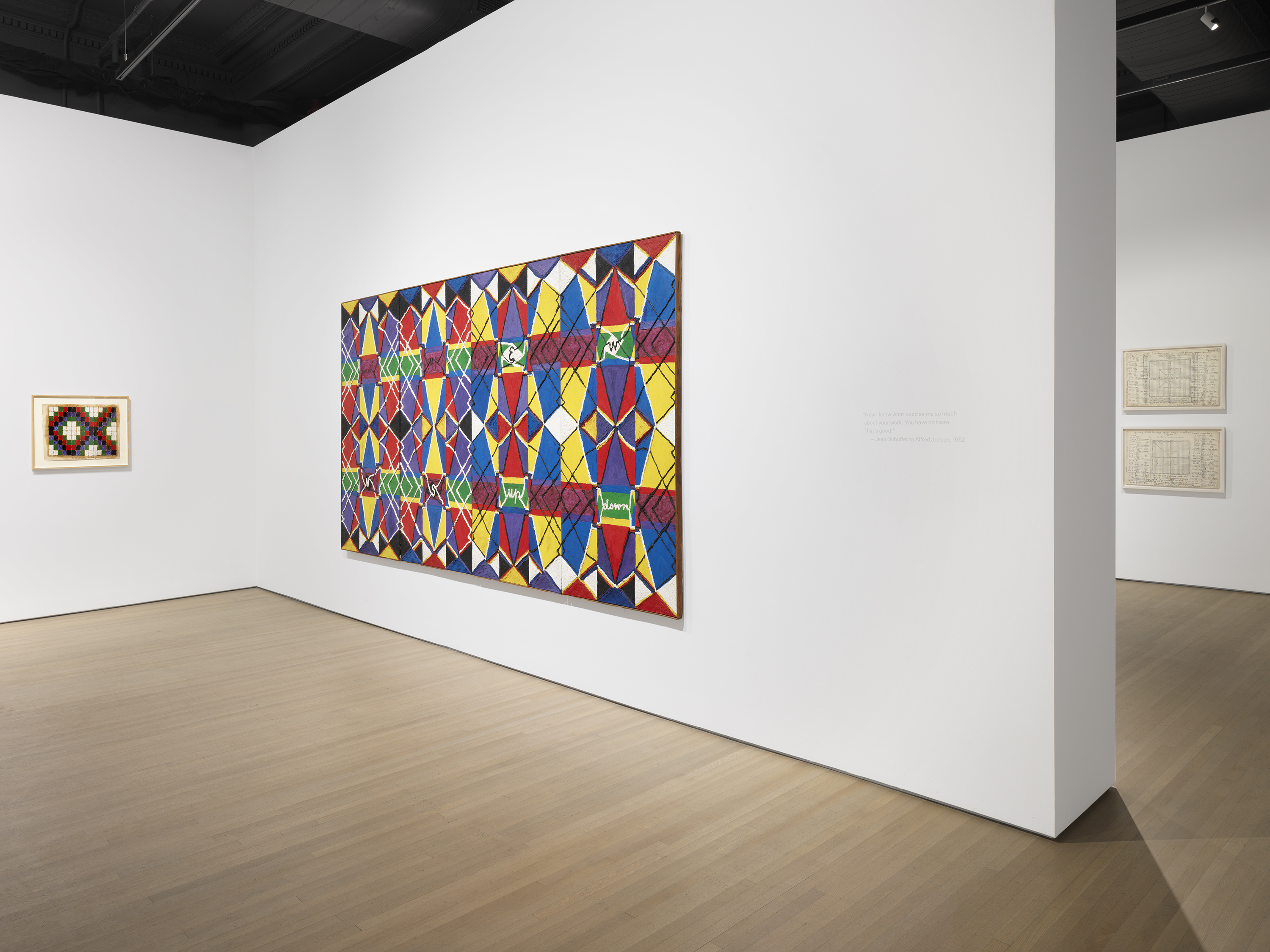Alfred Jensen, Diagrammatic Mysteries at 125 Newbury, photo 6