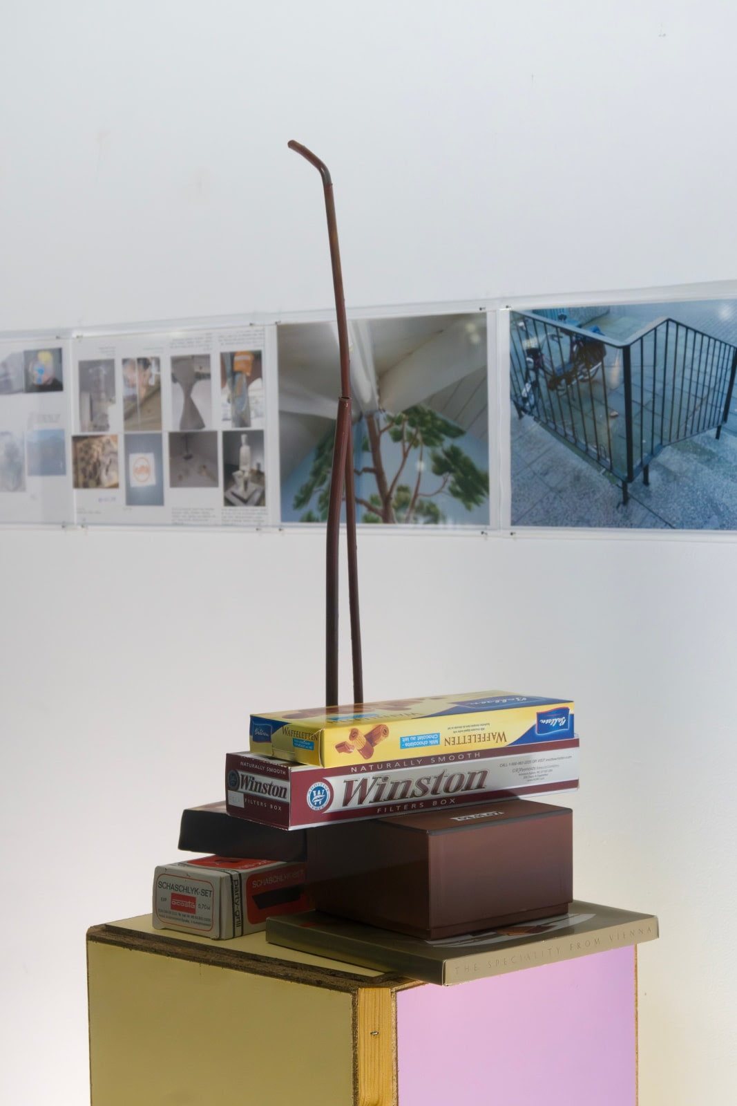 Manfred Pernice, Diary2 at Anton Kern Window, photo 2