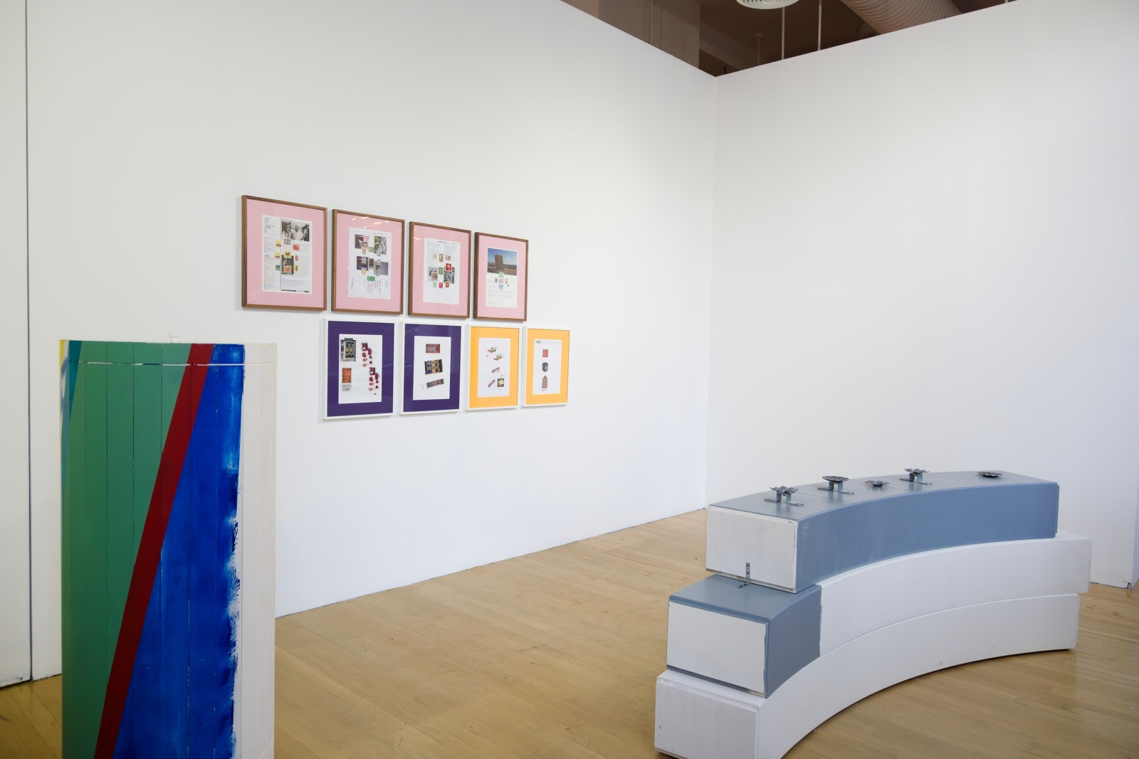 Manfred Pernice, Diary2 at Anton Kern Window, photo 3