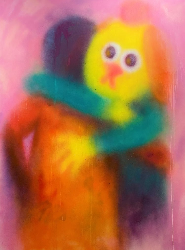 Jon Burgerman, Hold On, It Won’t Last Long at A Hug From The Art World, photo 2