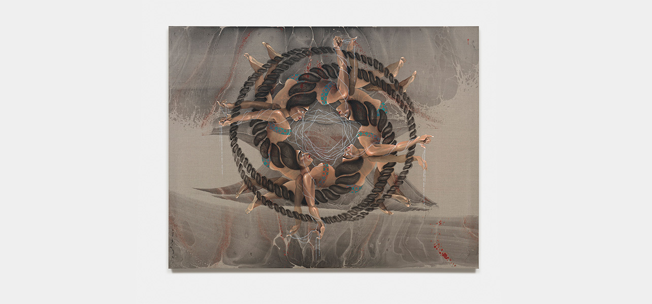 Hayv Kahraman, Libations at Vielmetter, photo 2