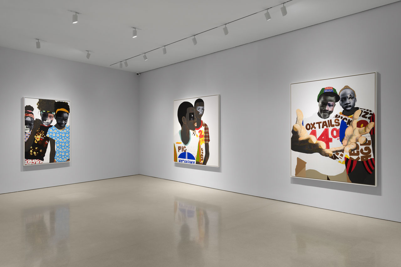 Deborah Roberts, Consequences of Being at The Flag Art Foundation, photo 2