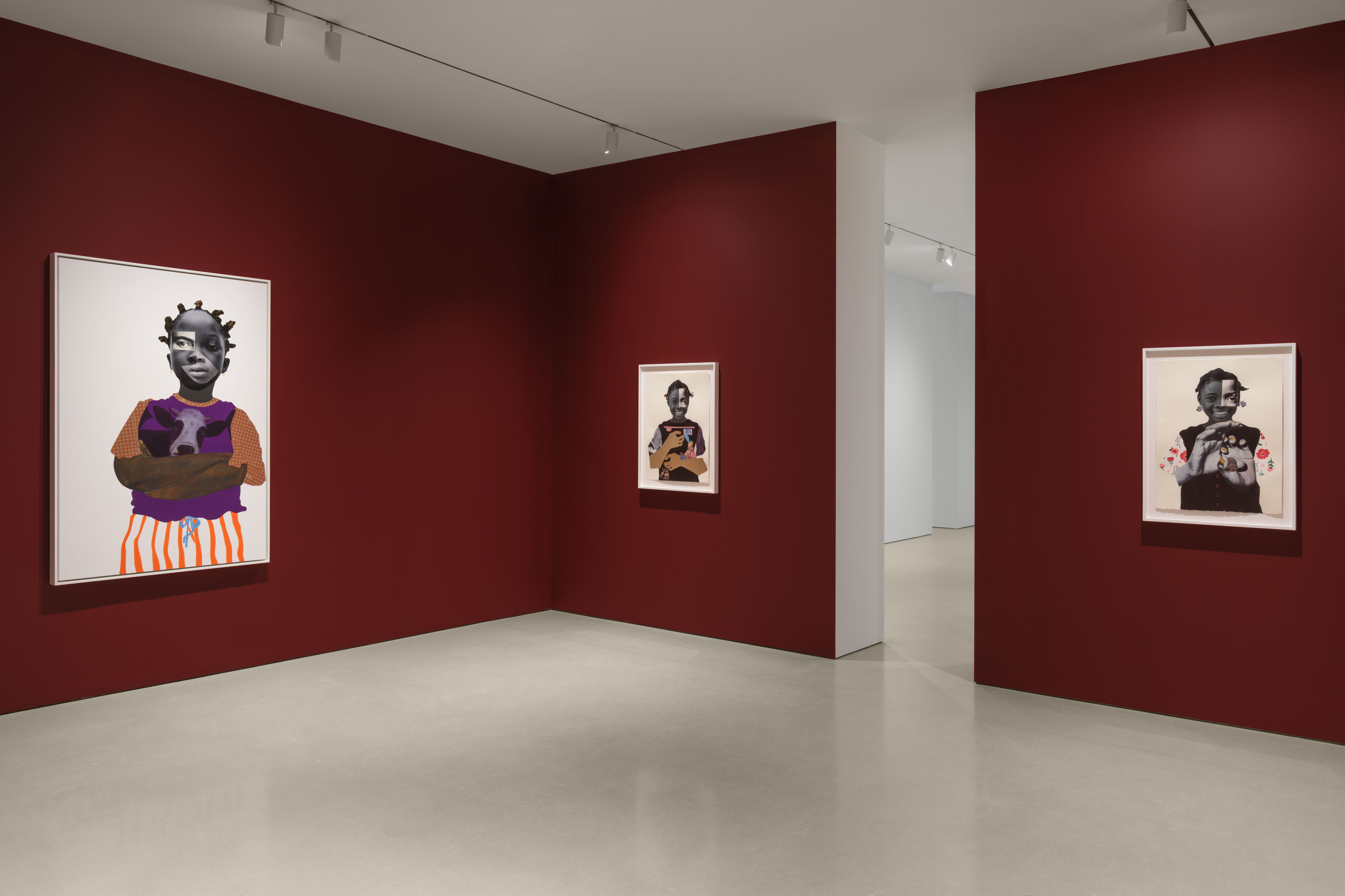Deborah Roberts, Consequences of Being at The Flag Art Foundation, photo 12