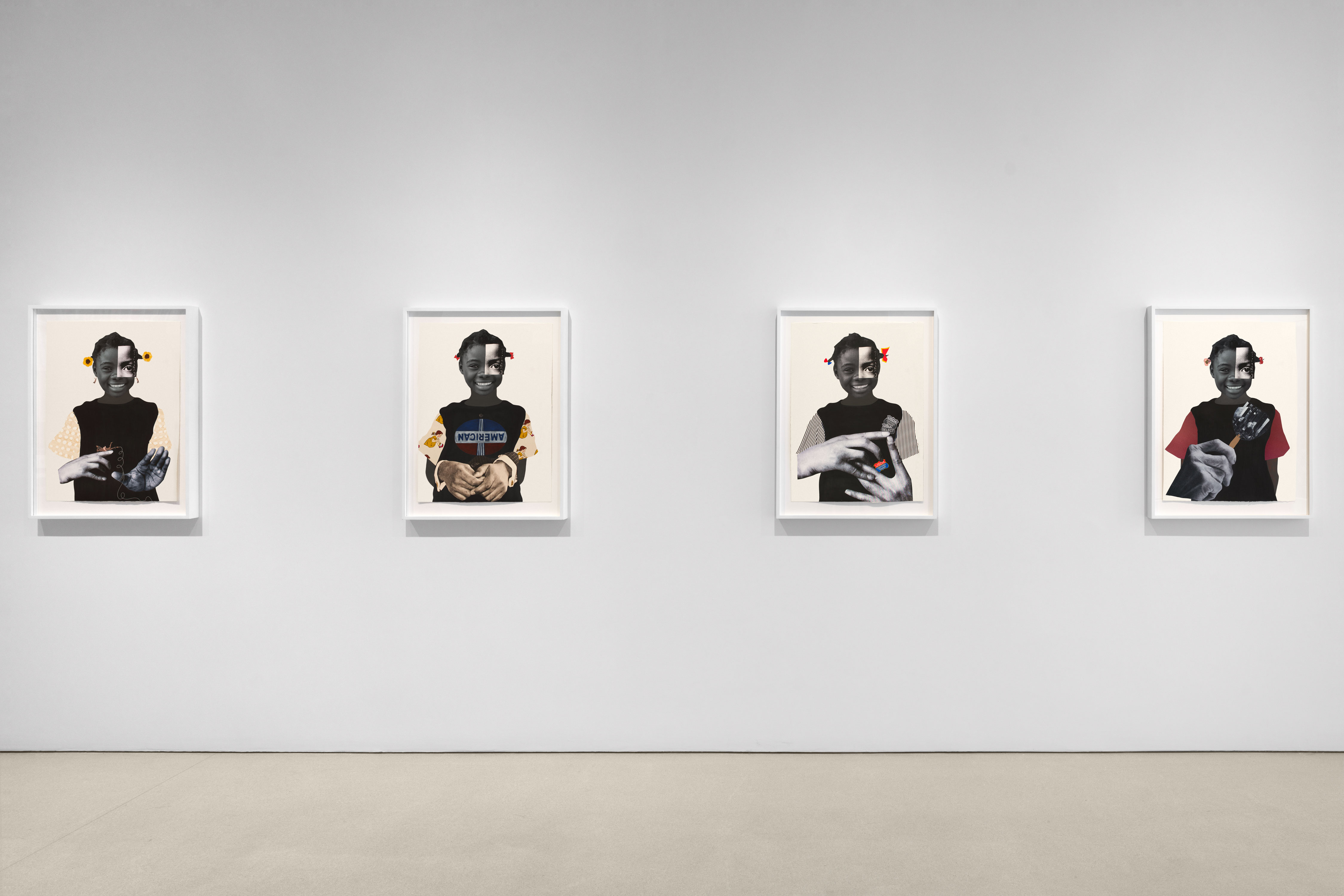 Deborah Roberts, Consequences of Being at The Flag Art Foundation, photo 7