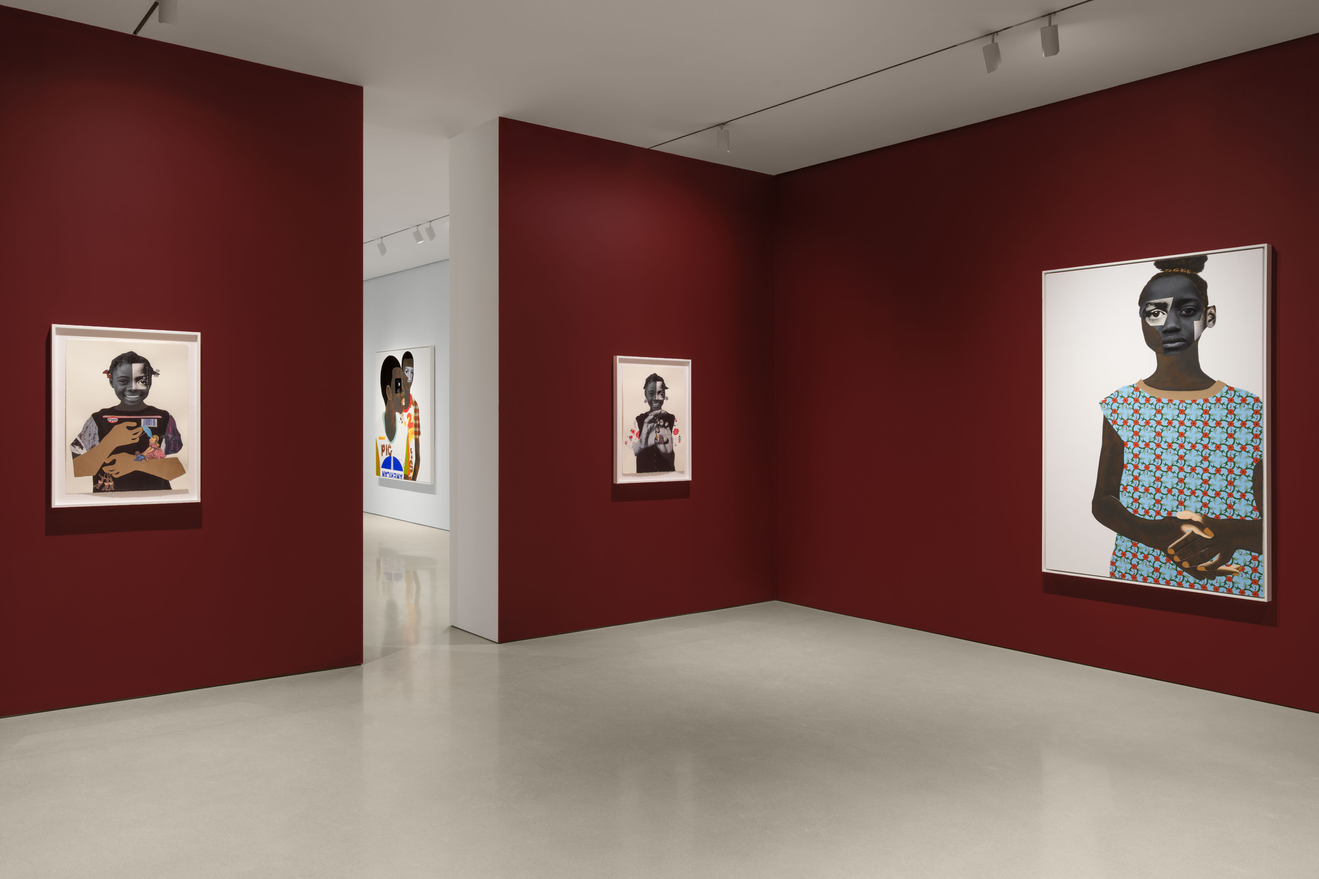 Deborah Roberts, Consequences of Being at The Flag Art Foundation, photo 8
