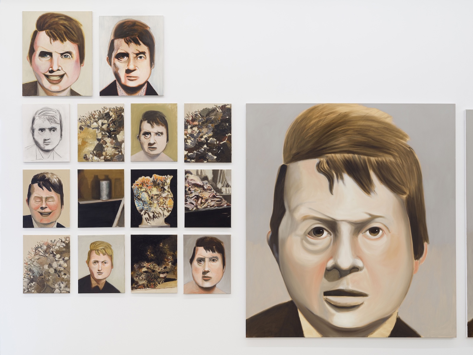 Shahin Afrassiabi, Francis - Paintings Drawings Sculptures (2023–2025) at Soy Capitán, photo 3