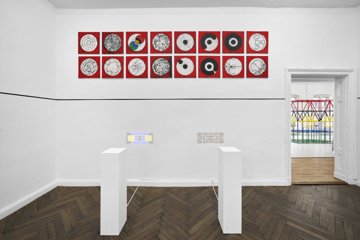 Matt Mullican, Above and Below the Three Worlds at Thomas Schulte, photo 2