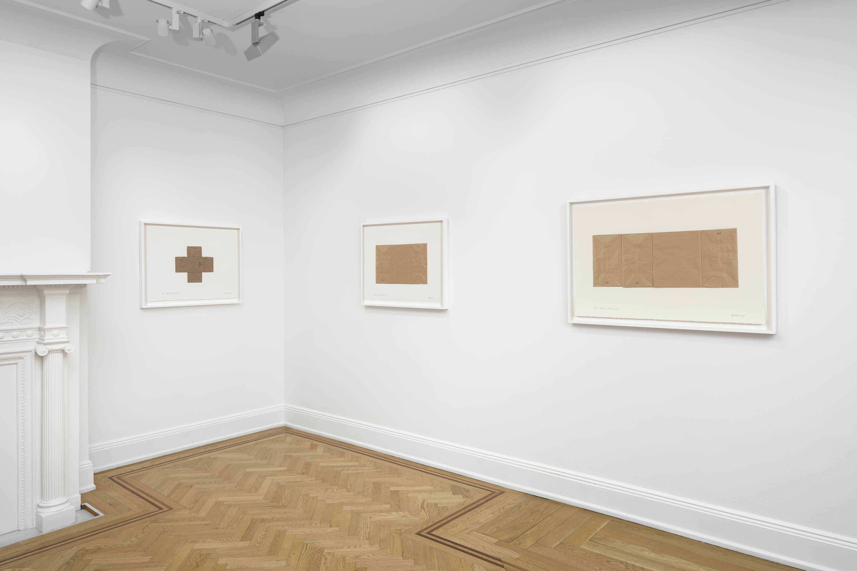Dorothea Rockburne, Time Measures Itself at David Nolan, photo 3