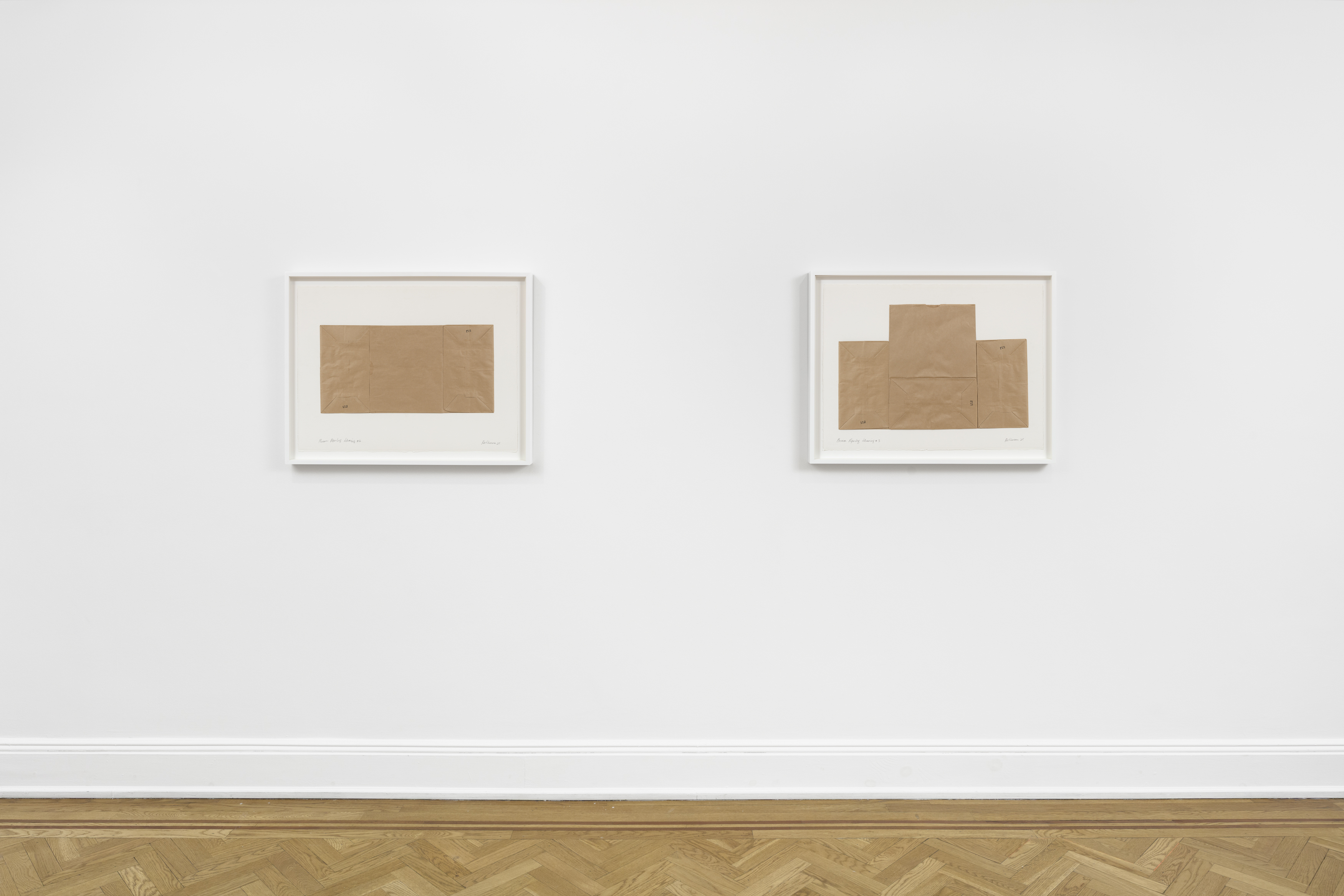 Dorothea Rockburne, Time Measures Itself at David Nolan, photo 5
