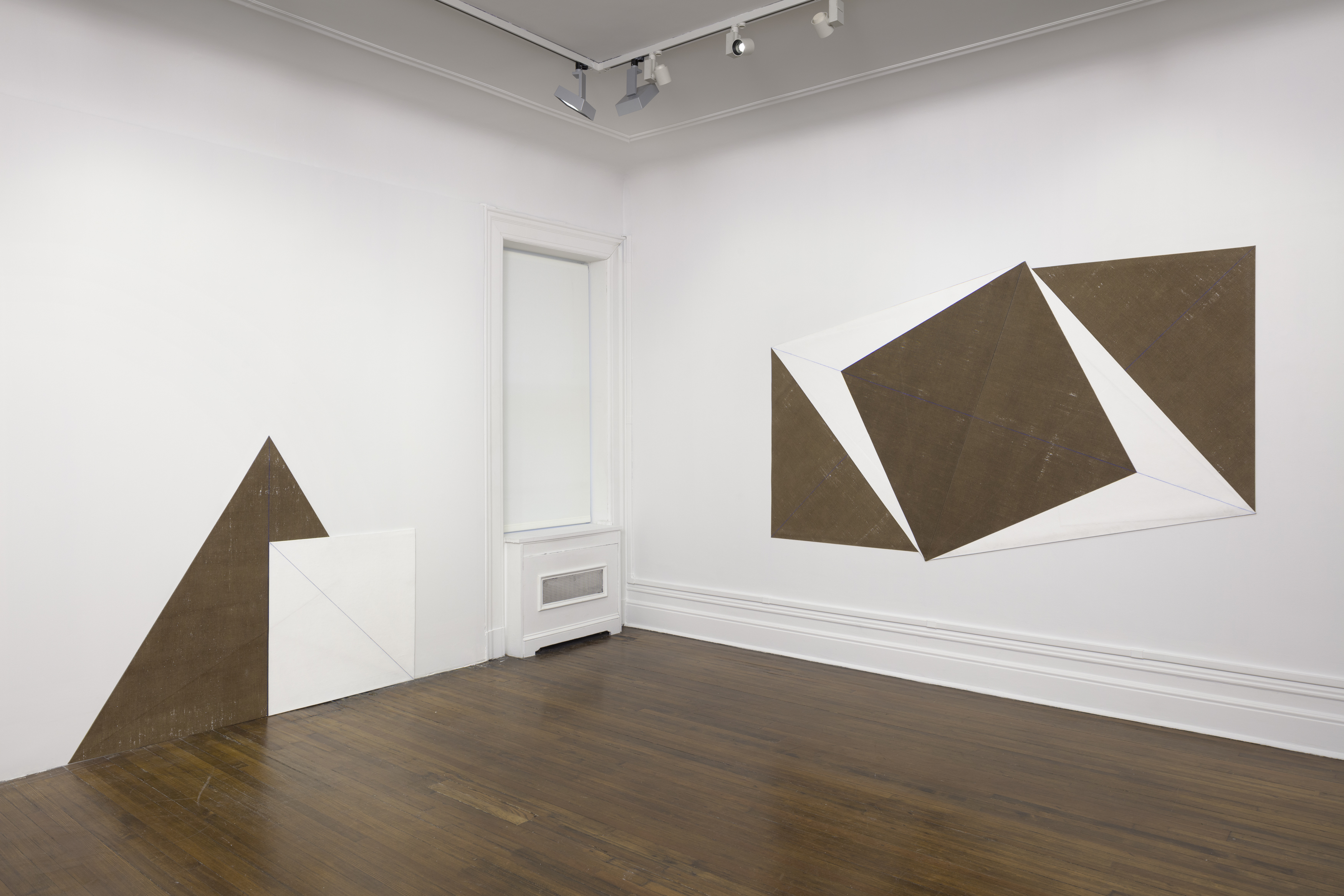 Dorothea Rockburne, Time Measures Itself at David Nolan, photo 6