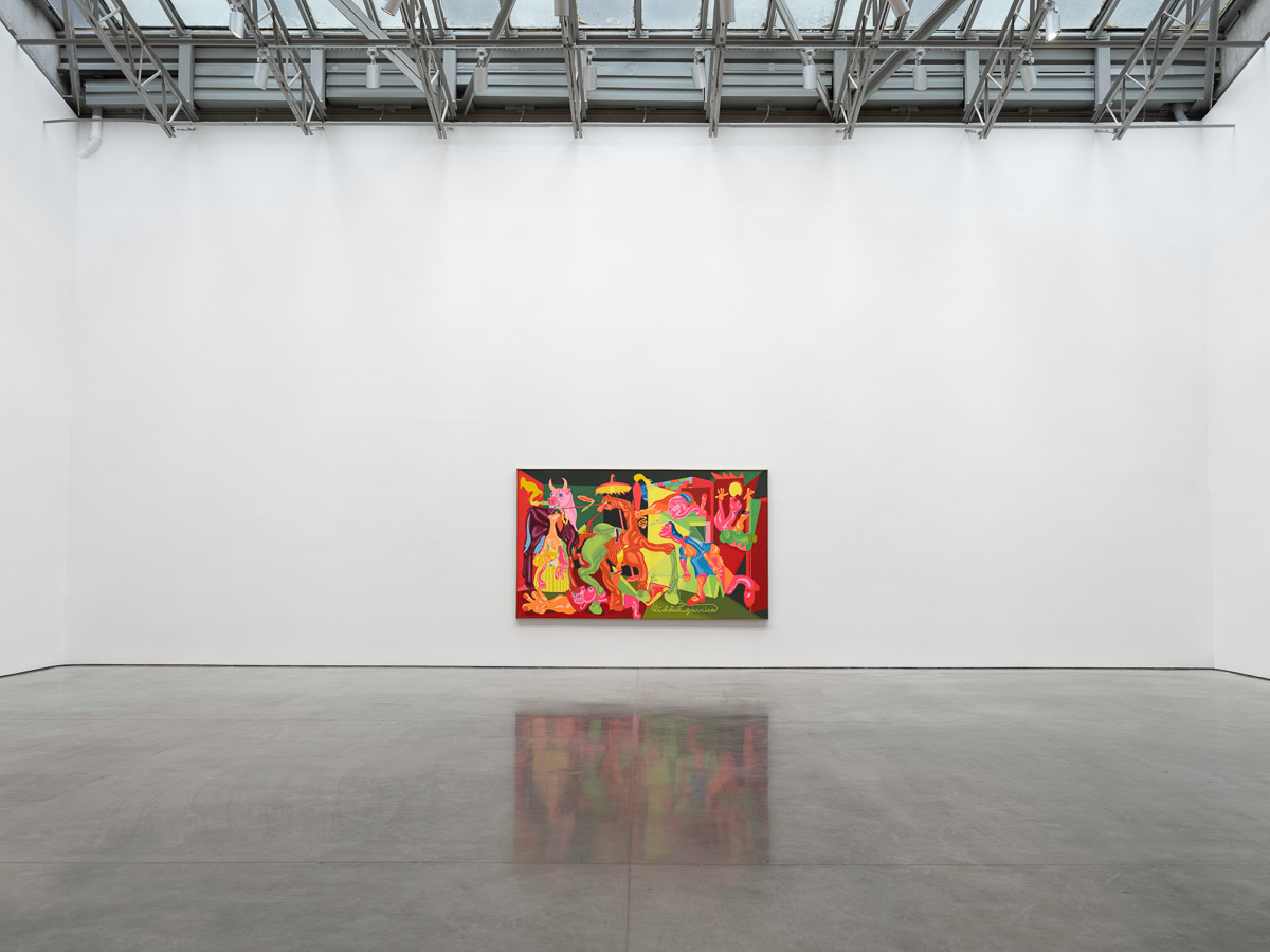 Peter Saul’s Art History, Peter Saul’s Art History at Gladstone, photo 2