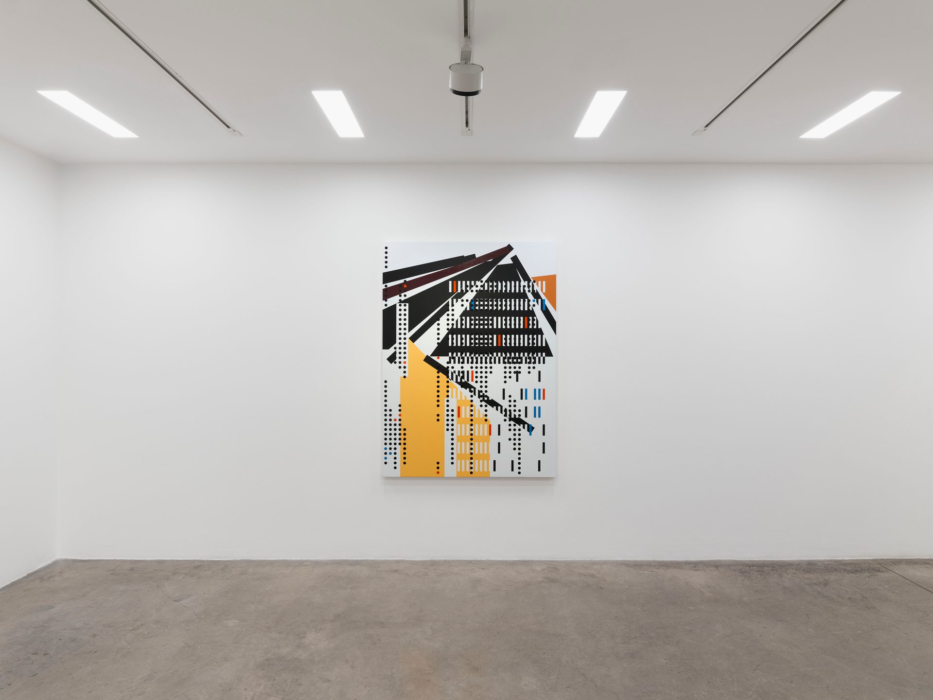 Sarah Morris, Snow Leopards and Skyscrapers at White Cube, photo 8