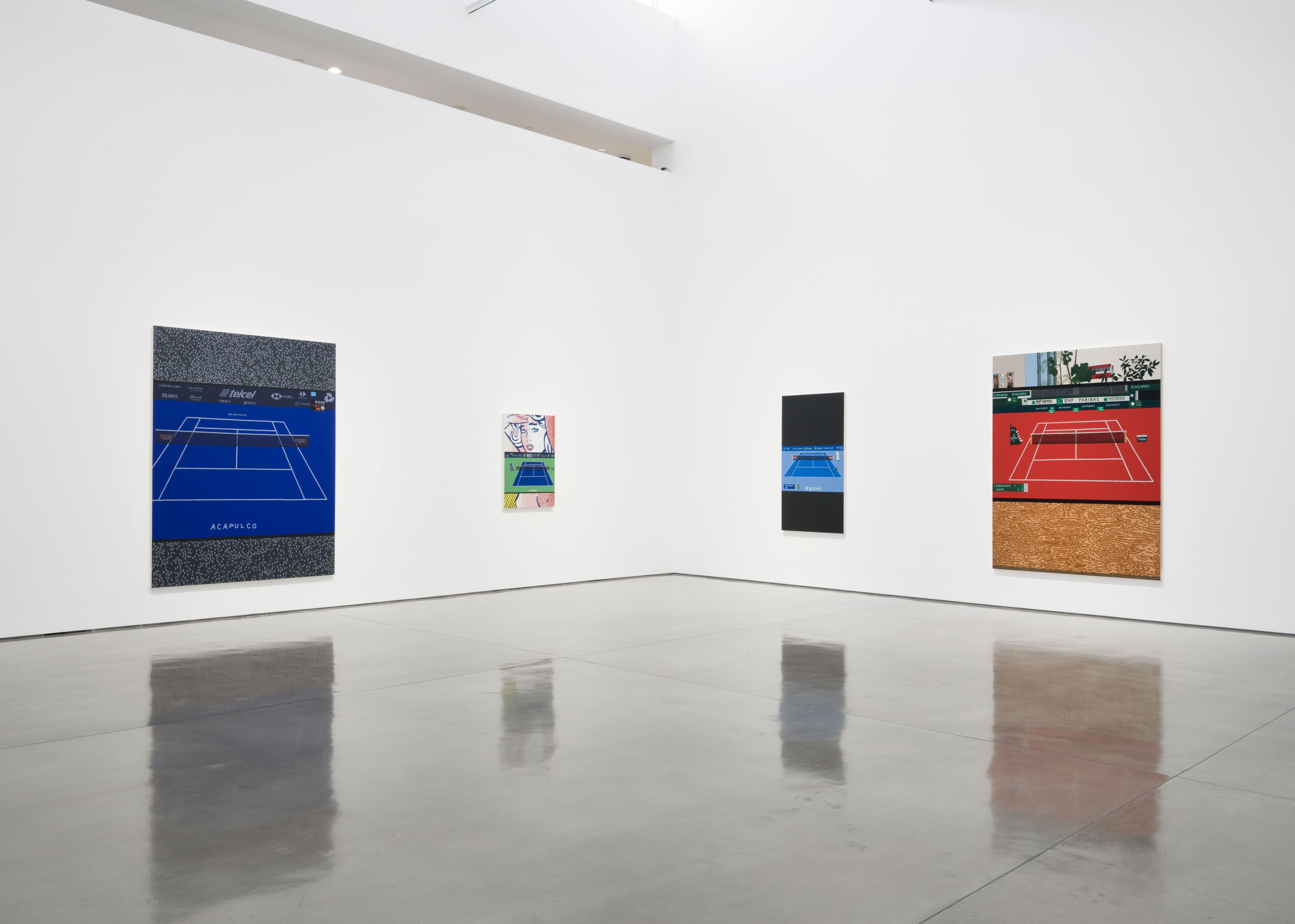 Jonas Wood, Jonas Wood at Gagosian, photo 2