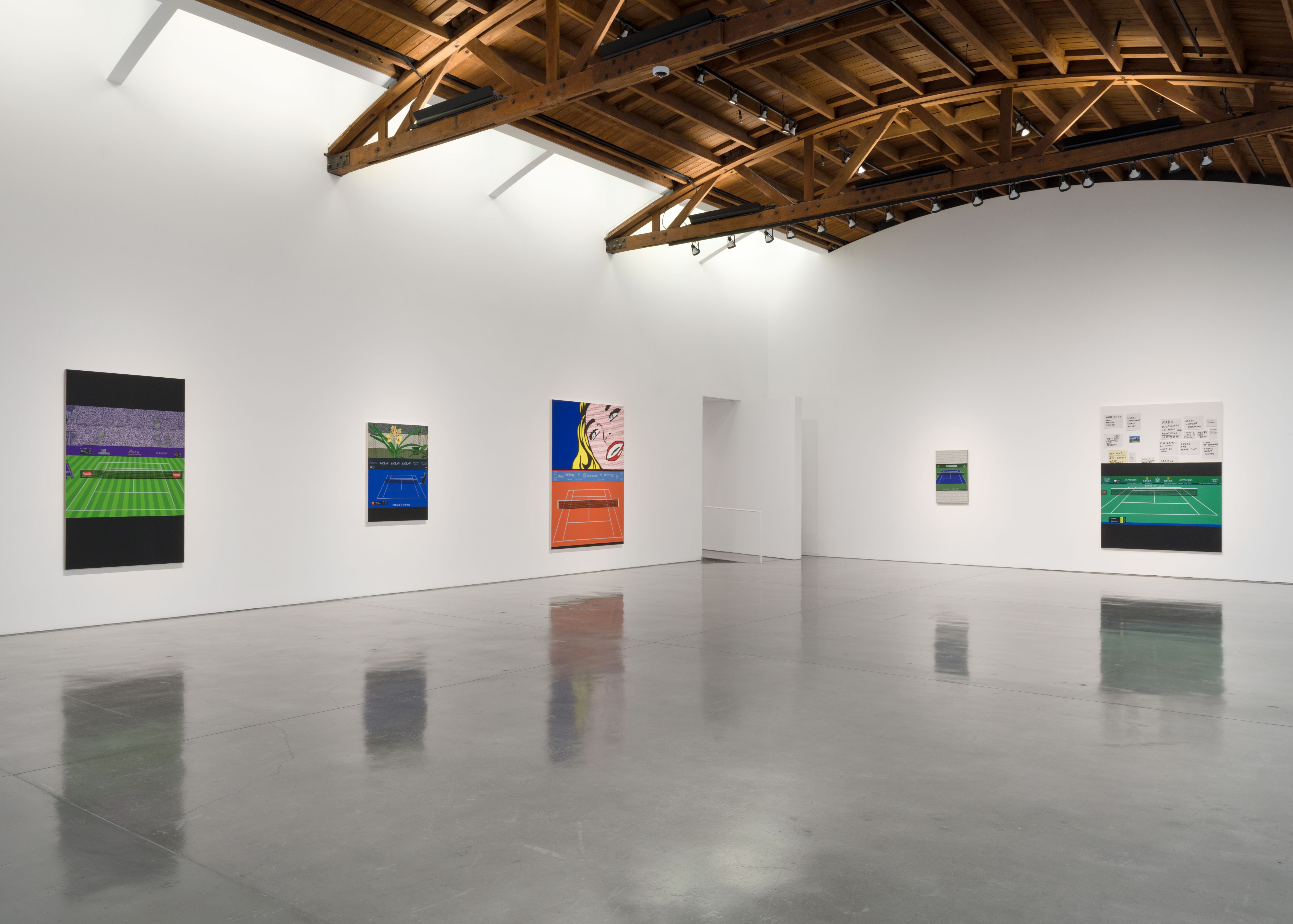 Jonas Wood, Jonas Wood at Gagosian, photo 3
