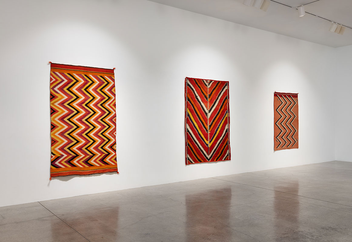 Navajo Blankets from the Collection of Tony Berlant, Navajo Blankets from the Collection of Tony Berlant at L.A. Louver, photo 2