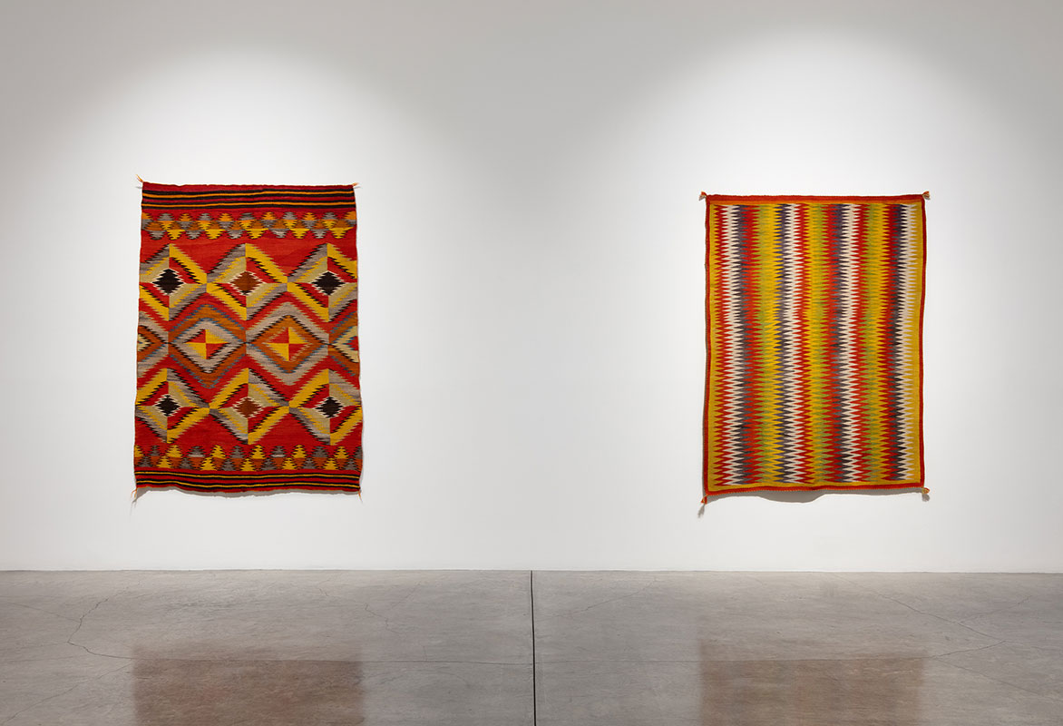 Navajo Blankets from the Collection of Tony Berlant, Navajo Blankets from the Collection of Tony Berlant at L.A. Louver, photo 4