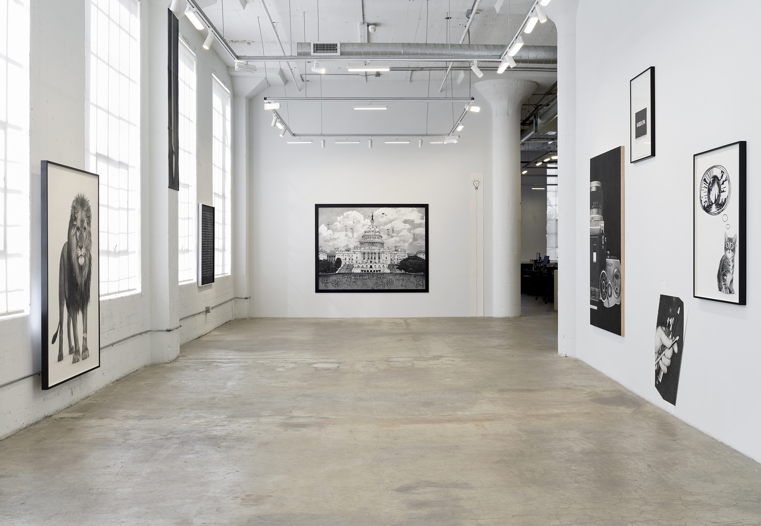 Karl Haendel, Glass Half at Vielmetter, photo 3
