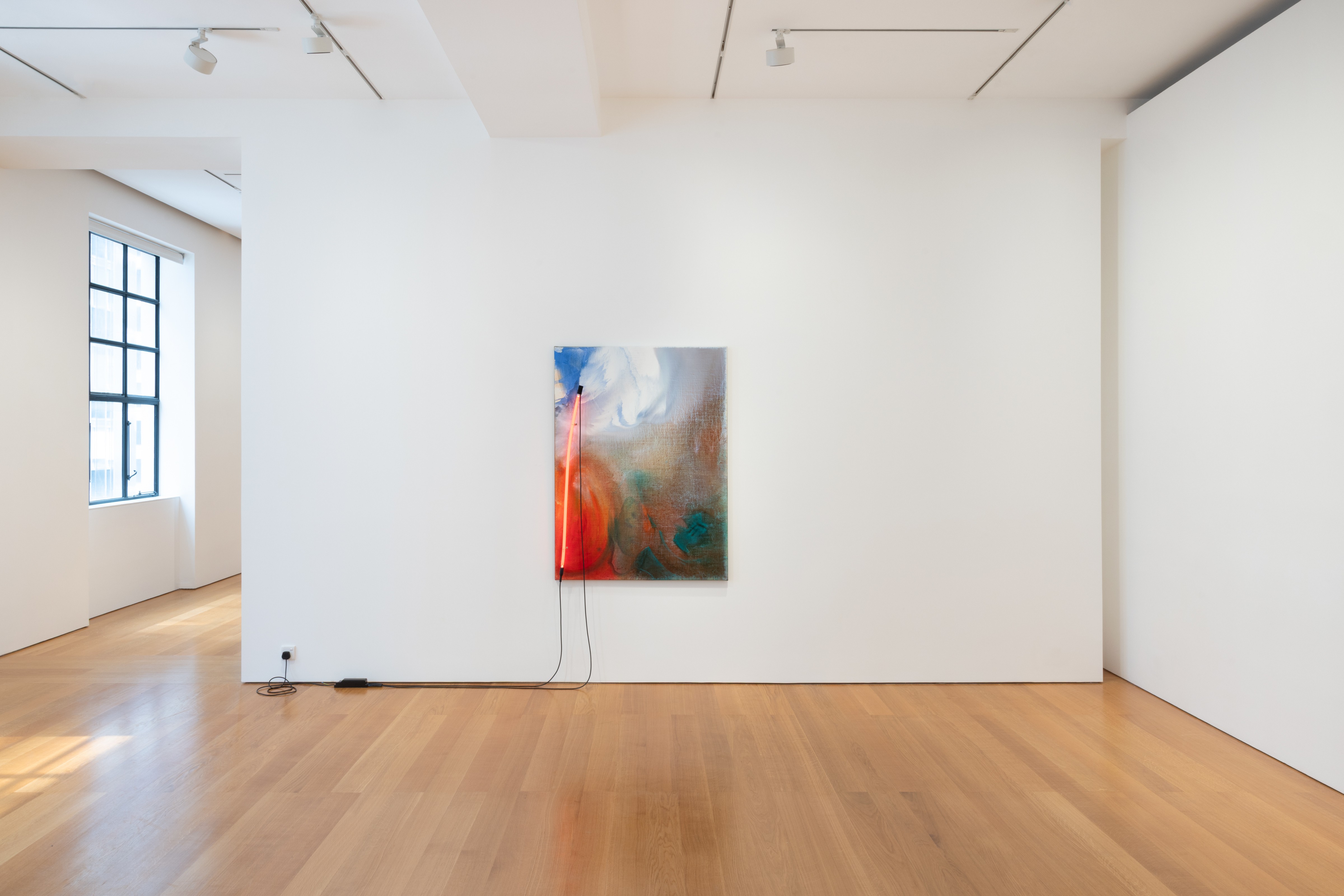 Mary Weatherford, Persephone at Gagosian, photo 7
