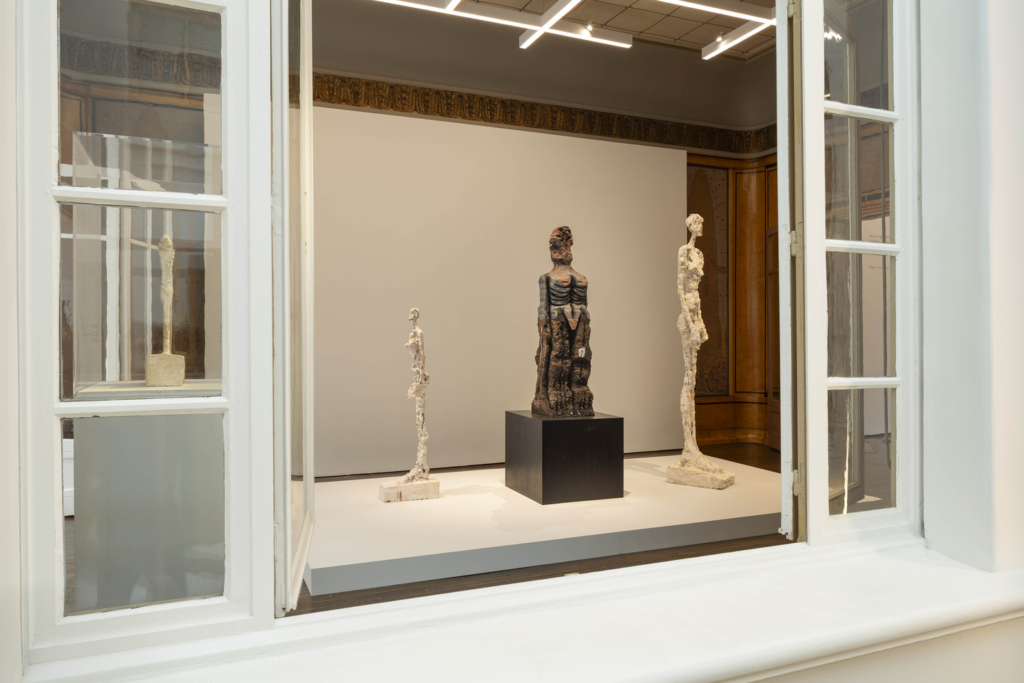 Huma Bhabha & Alberto Giacometti, Huma Bhabha & Alberto Giacometti at Institut Giacometti, photo 4