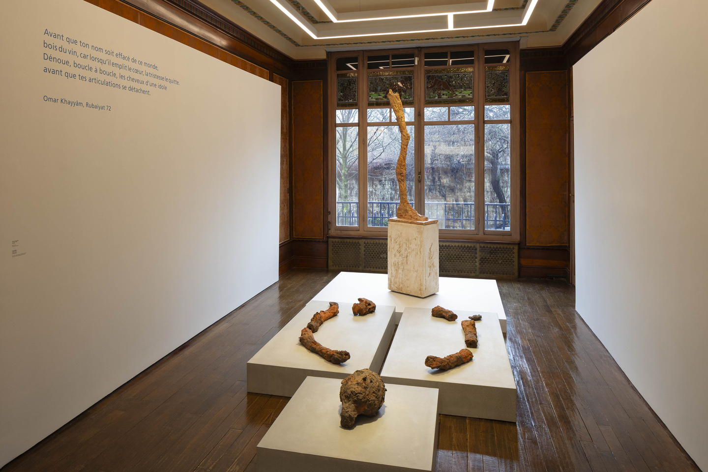 Huma Bhabha & Alberto Giacometti, Huma Bhabha & Alberto Giacometti at Institut Giacometti, photo 6