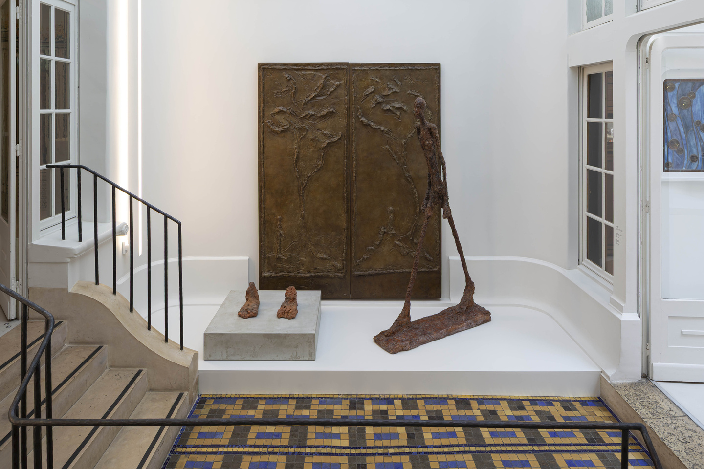 Huma Bhabha & Alberto Giacometti, Huma Bhabha & Alberto Giacometti at Institut Giacometti, photo 7