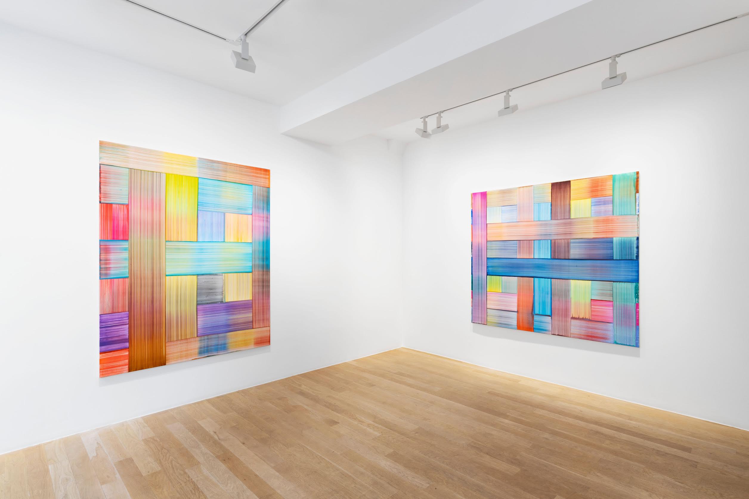 Bernard Frize, Les 26 at Perrotin, photo 2