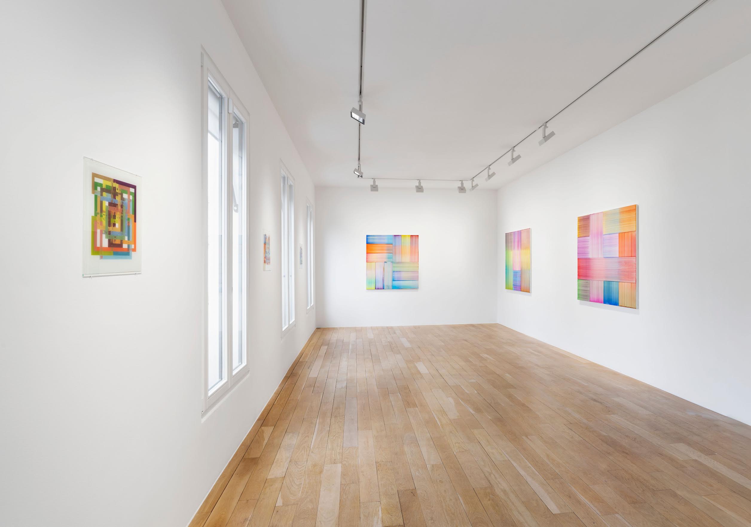 Bernard Frize, Les 26 at Perrotin, photo 4