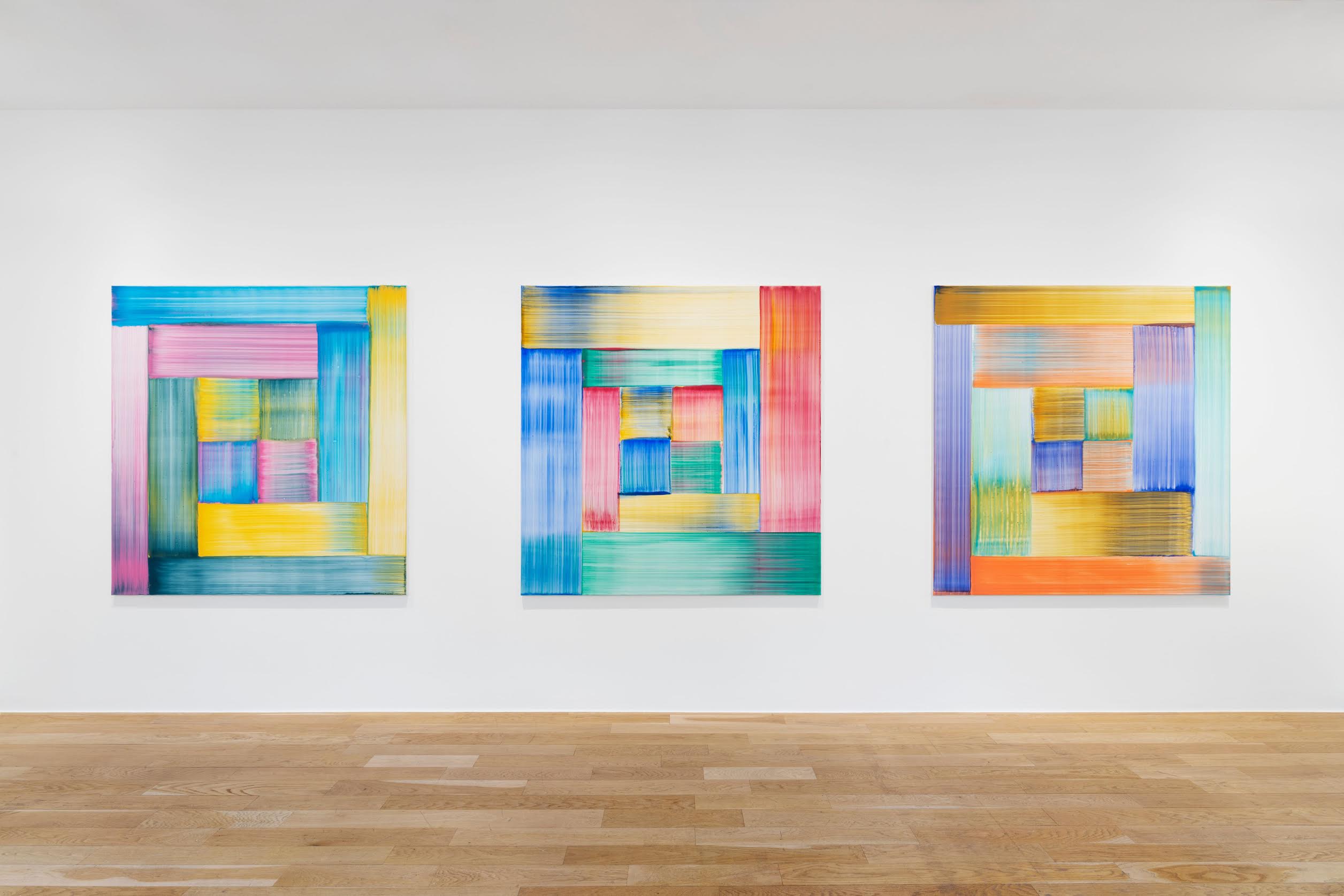 Bernard Frize, Les 26 at Perrotin, photo 7
