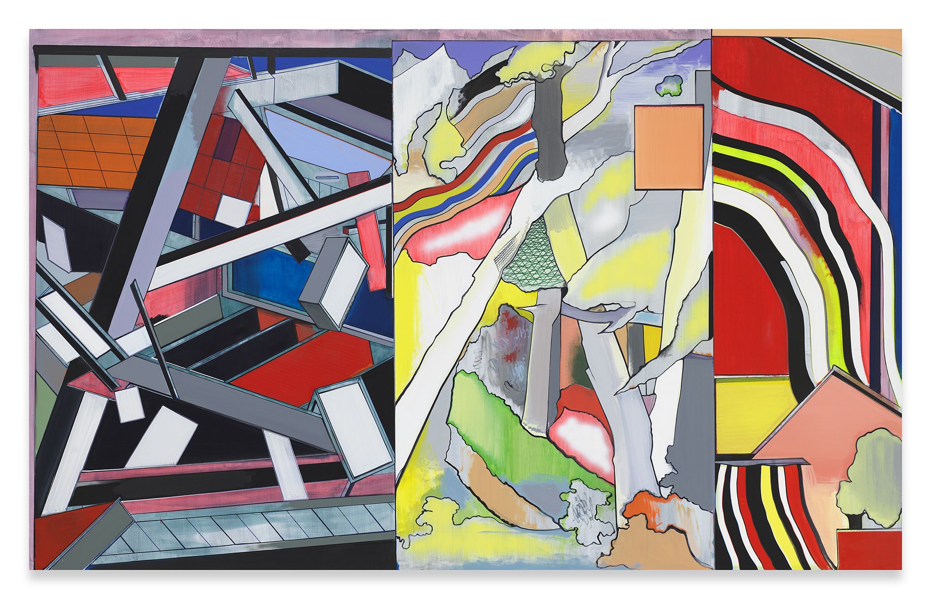 Thomas Scheibitz, Bright Shadows at Sprüth Magers, photo 2