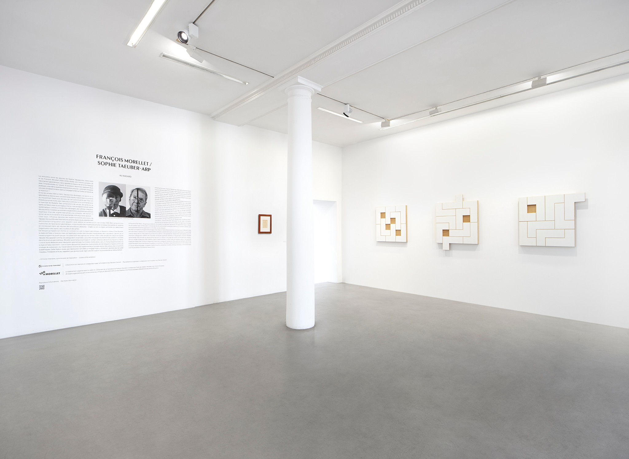 François Morellet & Sophie Taeuber-Arp, Au Hasard at Mennour, photo 3