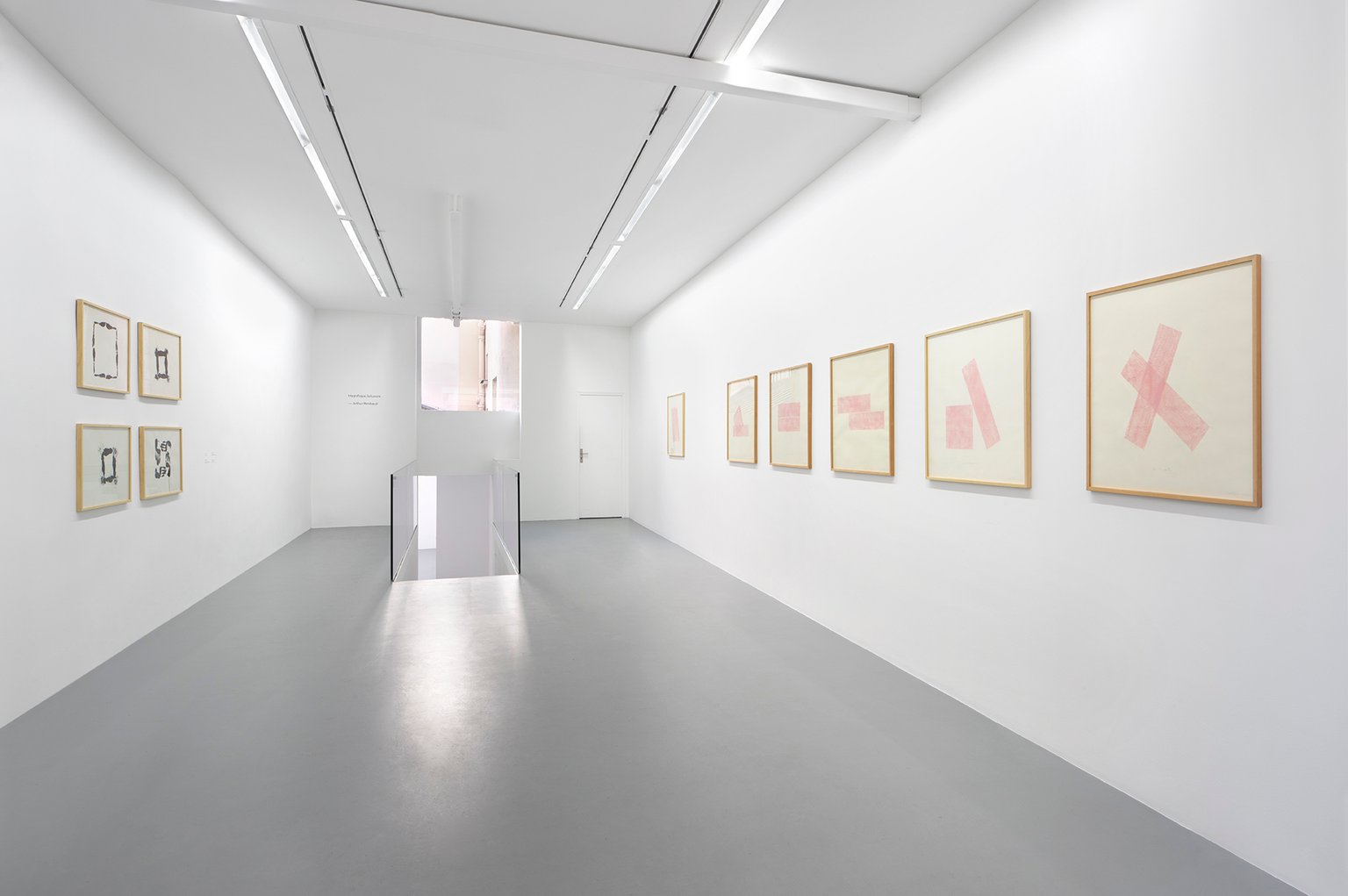 François Morellet, Géométrie dans les Spasmes at Mennour, photo 3