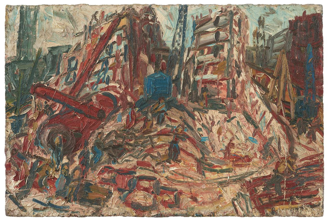 Leon Kossoff, Leon Kossoff, at Luhring Augustine