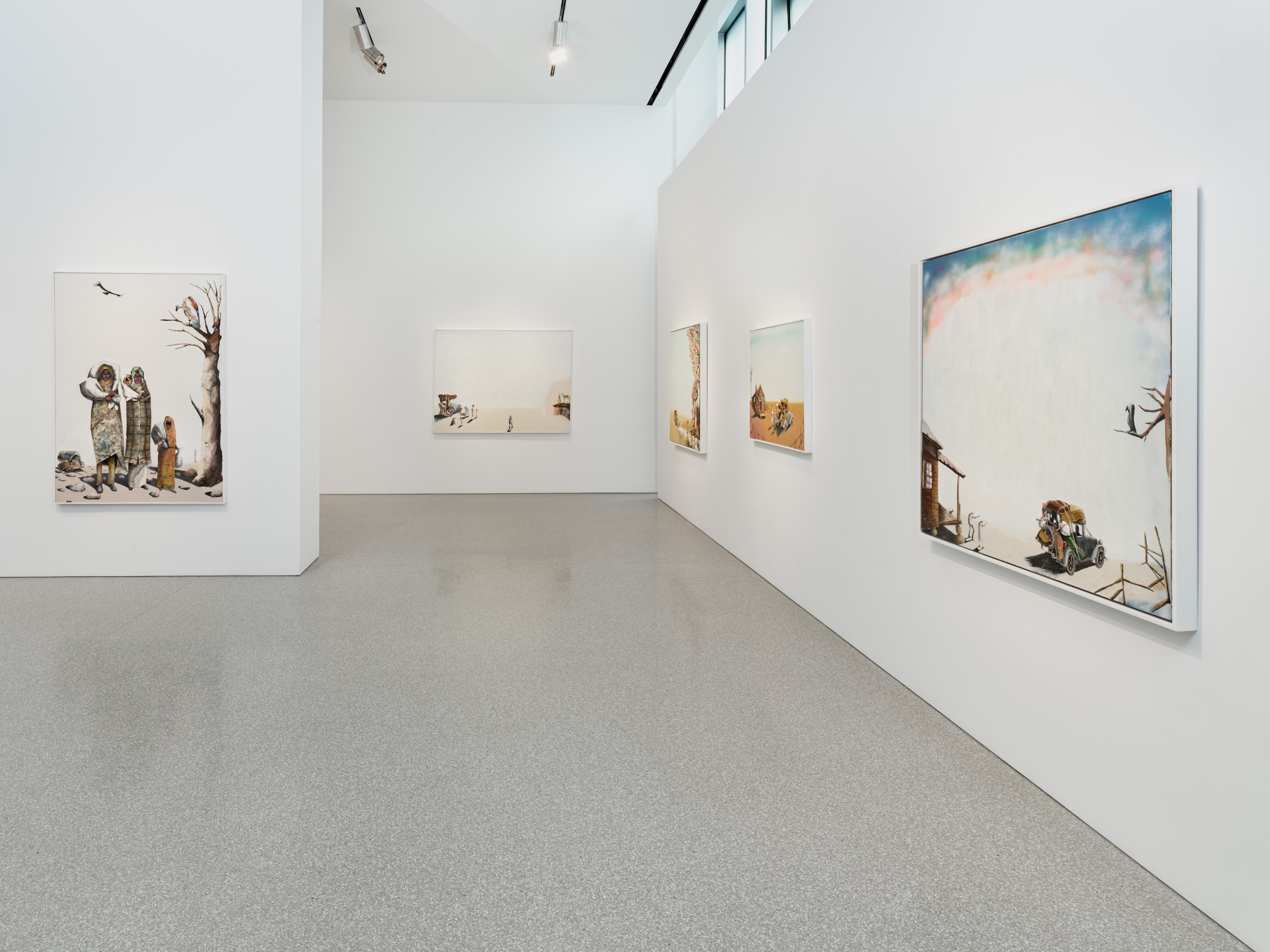 Benny Andrews, Migrants at Michael Rosenfeld, photo 2