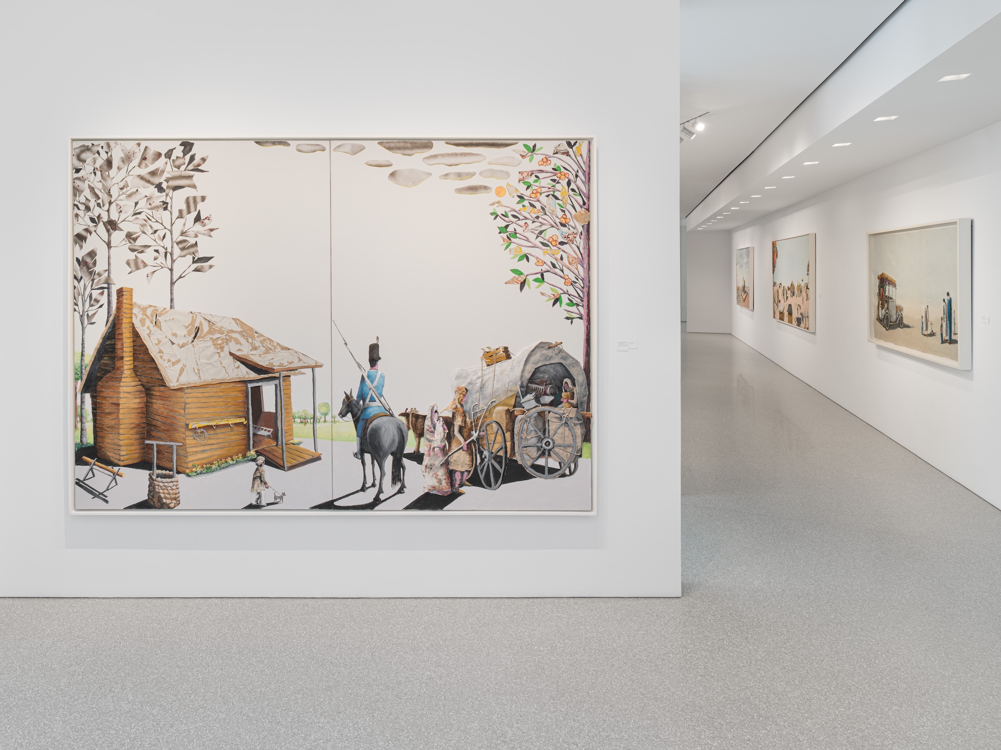 Benny Andrews, Migrants at Michael Rosenfeld, photo 14