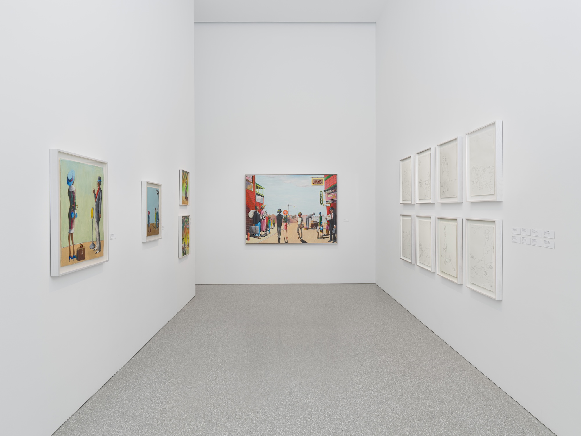 Benny Andrews, Migrants at Michael Rosenfeld, photo 16