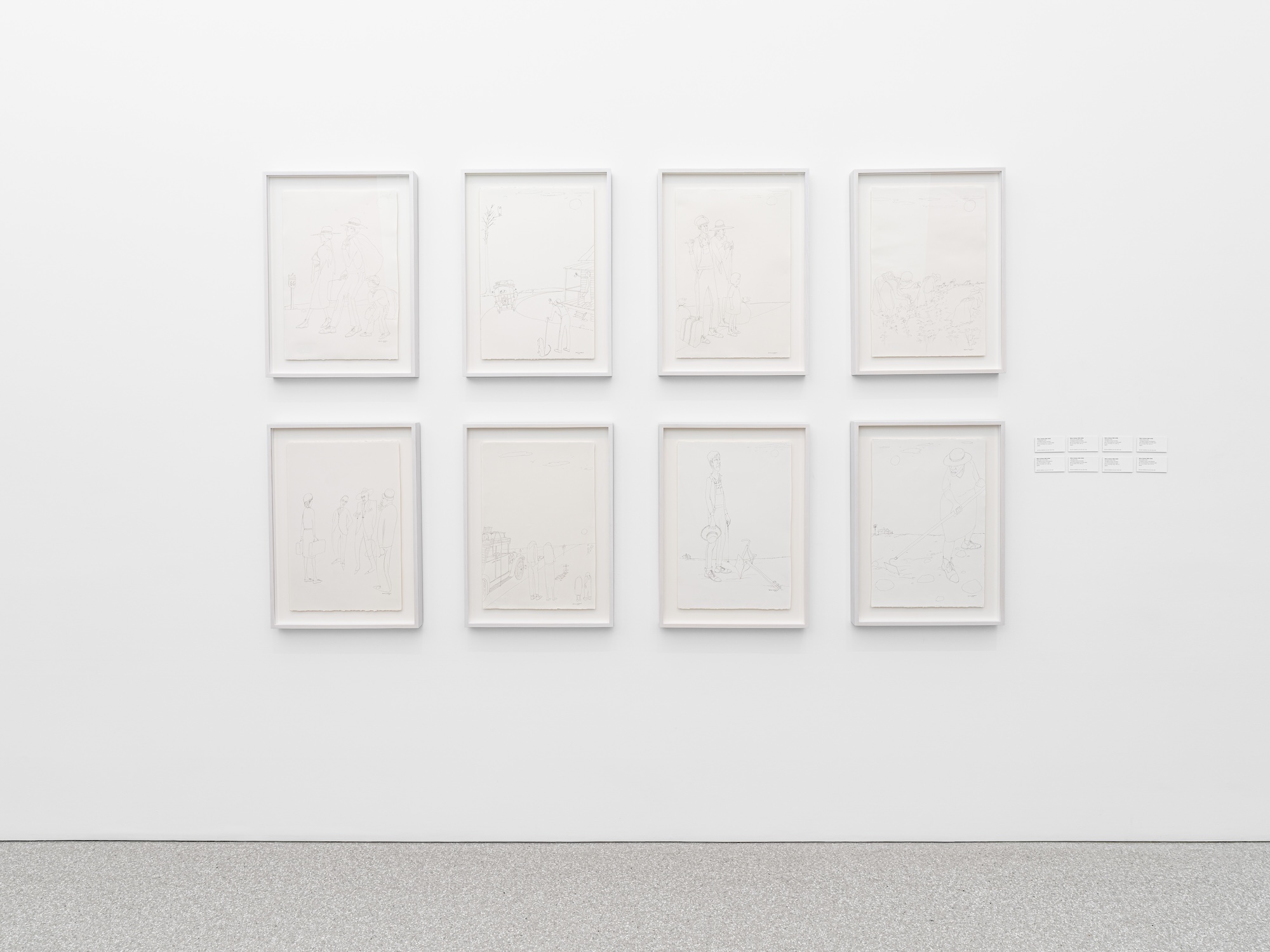 Benny Andrews, Migrants at Michael Rosenfeld, photo 18