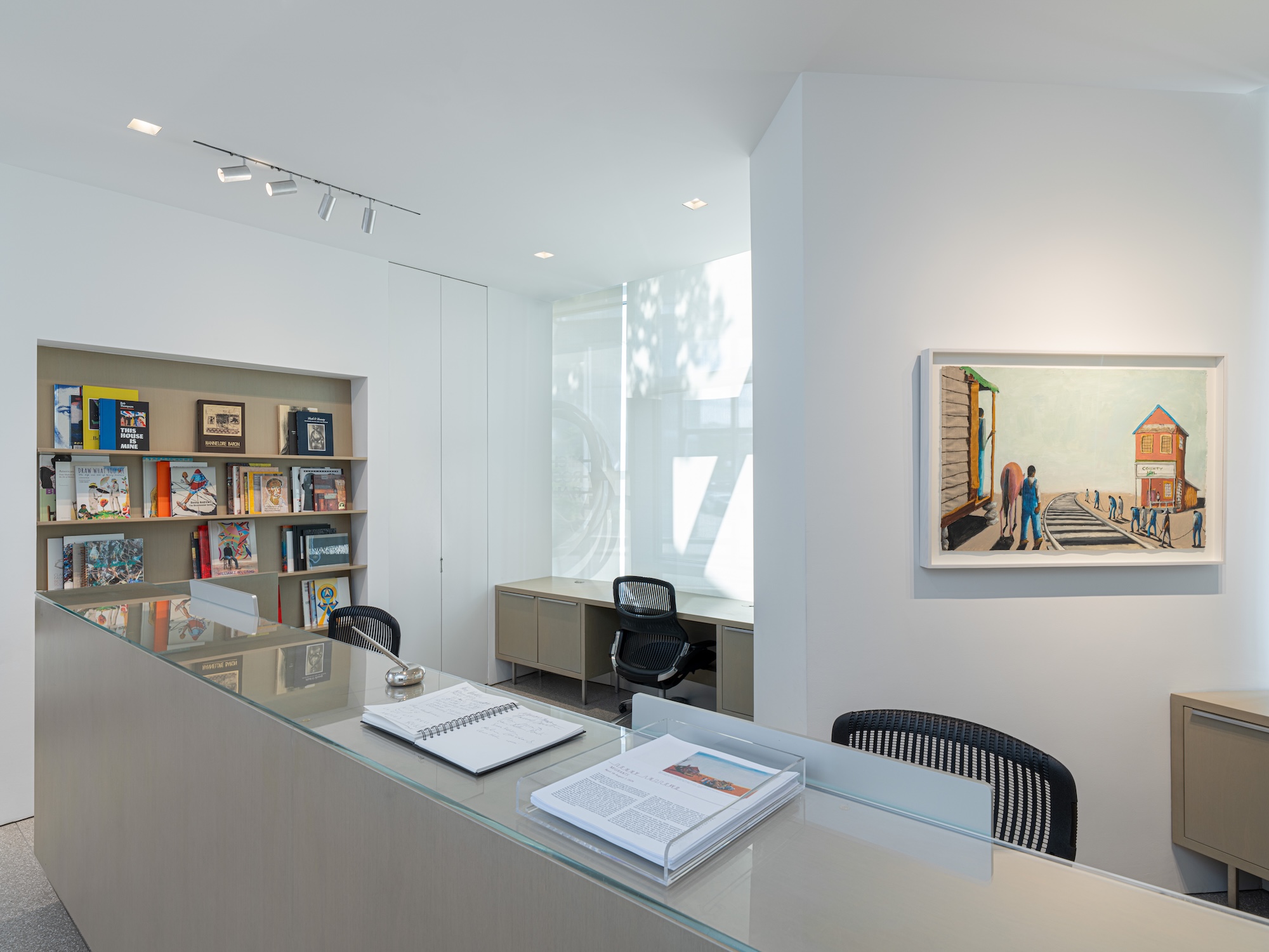 Benny Andrews, Migrants at Michael Rosenfeld, photo 19